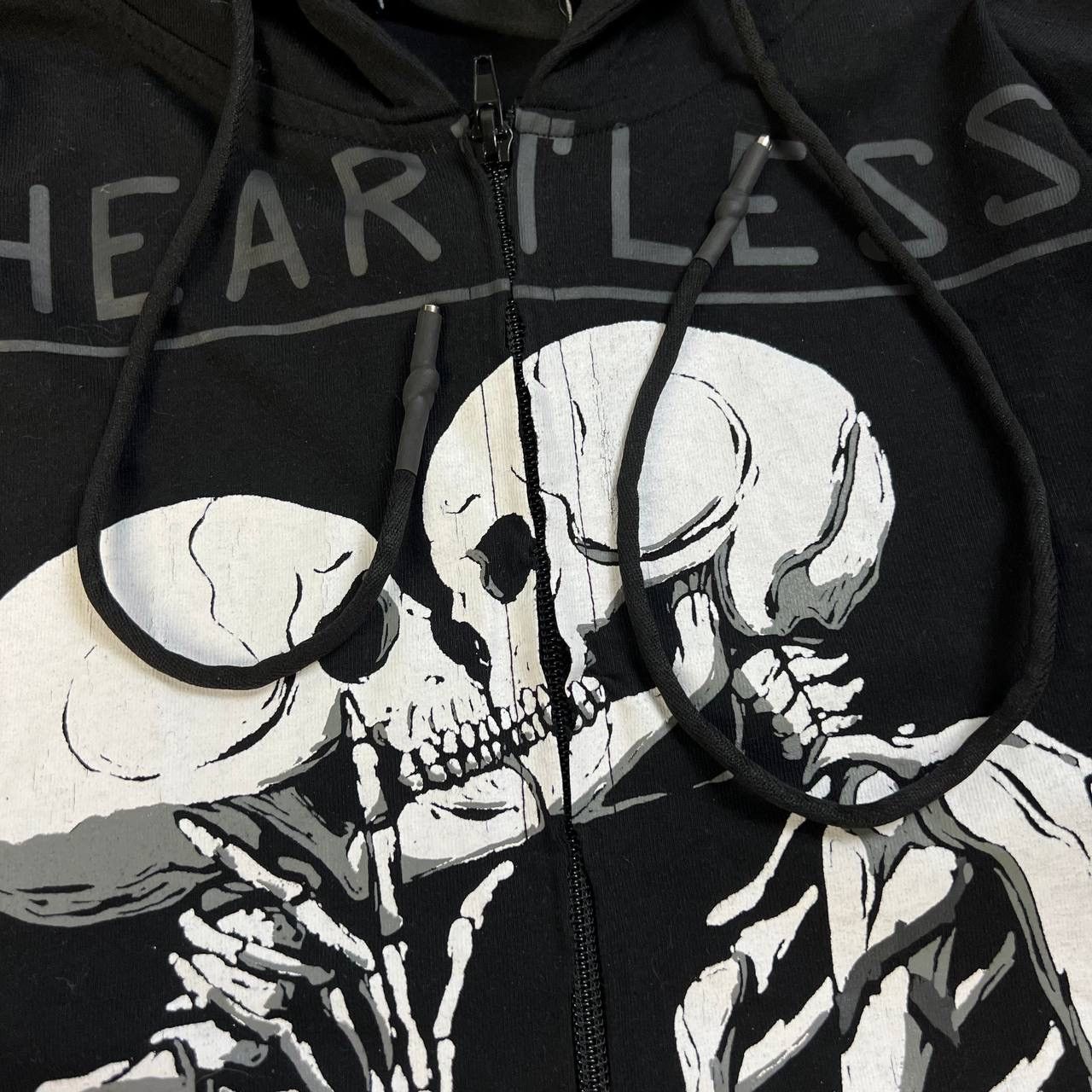 Japanese Brand Skeleton Vamp Heartless Vintage Avant Garde Hoodie Size XL / US 12-14 / IT 48-50 - 5 Thumbnail
