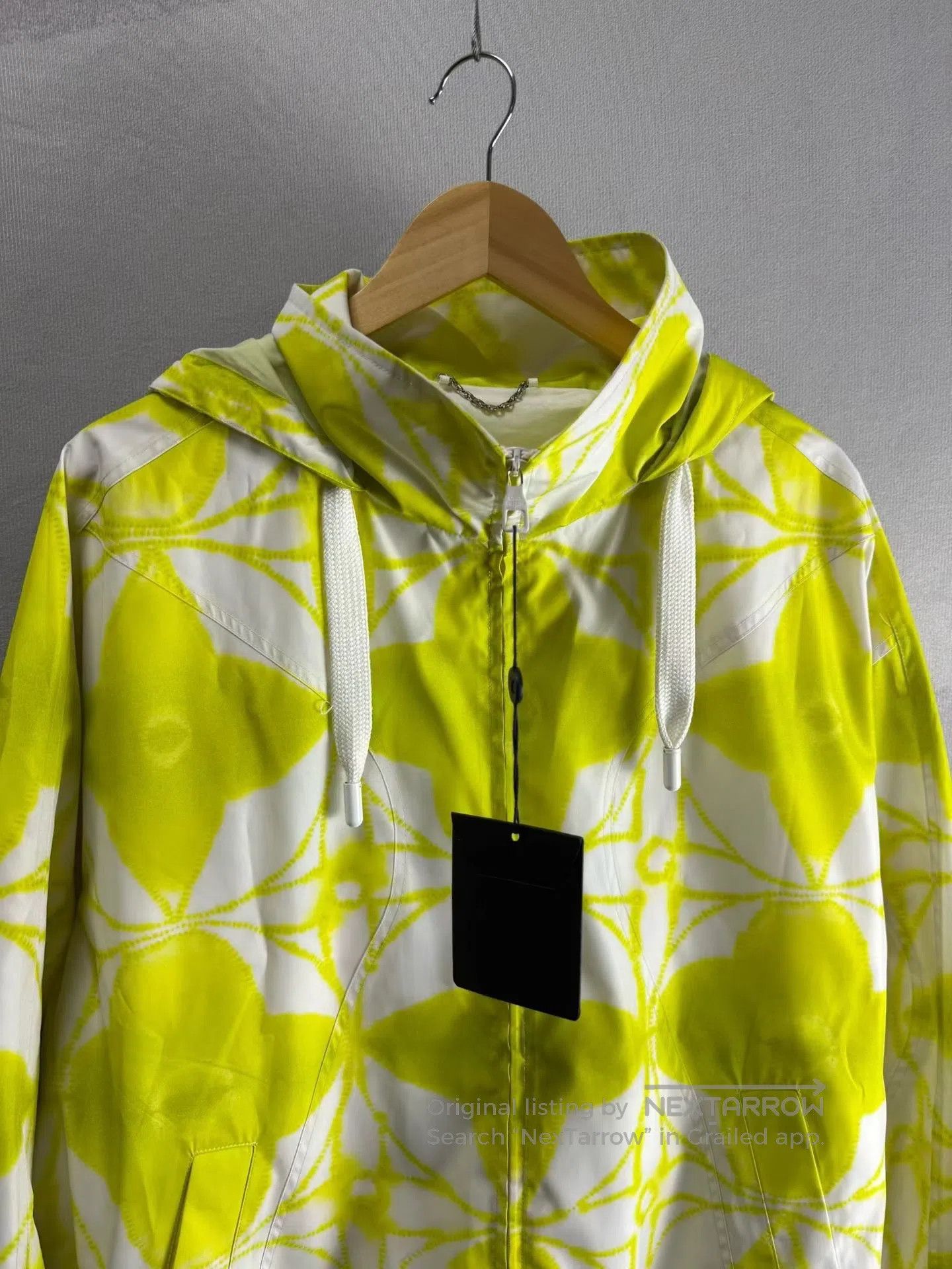 Louis Vuitton Louis Vuitton White and Yellow Tie-Dye Ink Wash Zip-Up Out Size US S / EU 44-46 / 1 - 3 Thumbnail