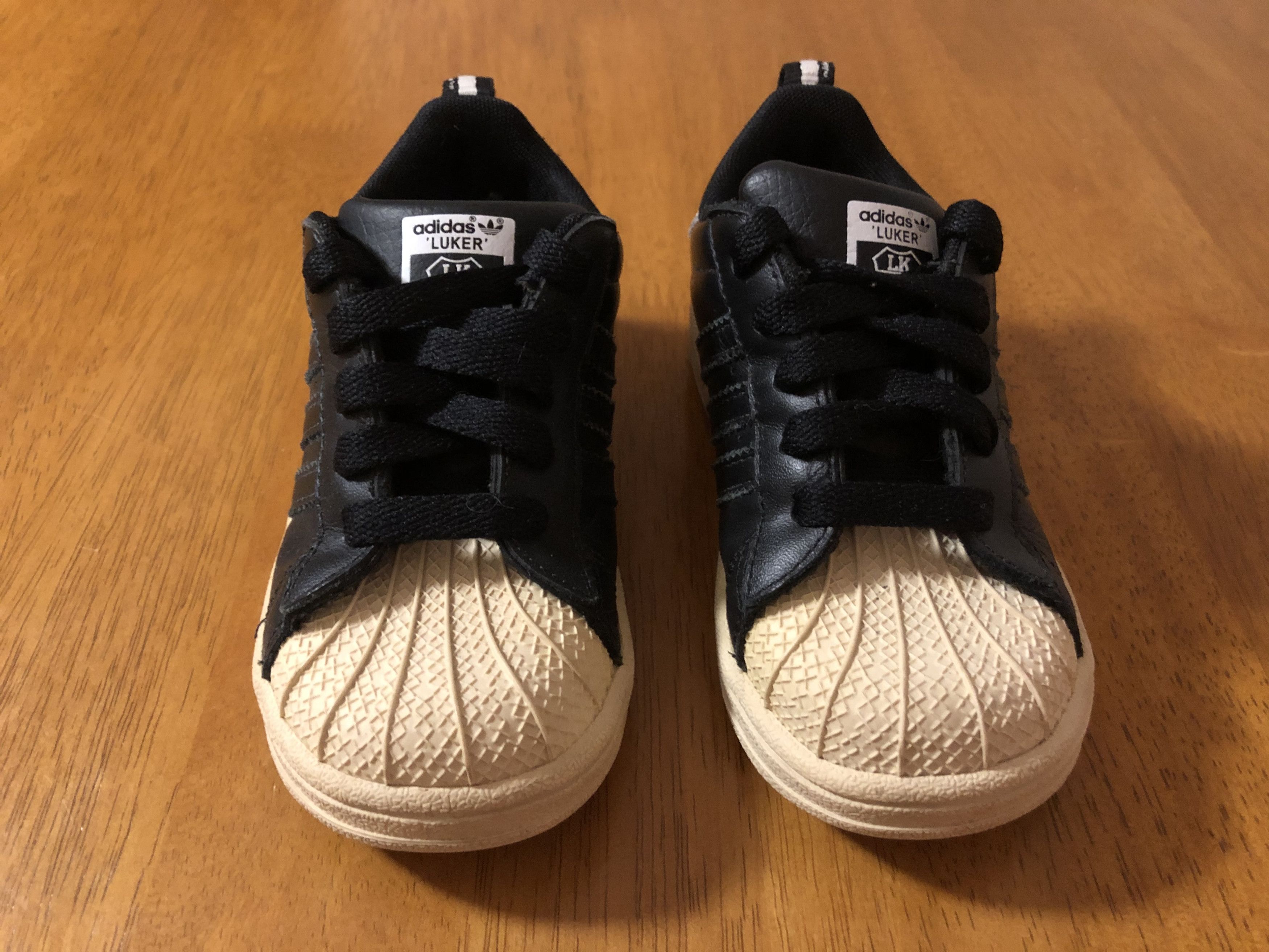 Adidas × Neighborhood Luker by Neighborhood Kids Size Superstar Shelltoe Sneaker Size ONE SIZE - 2 Thumbnail