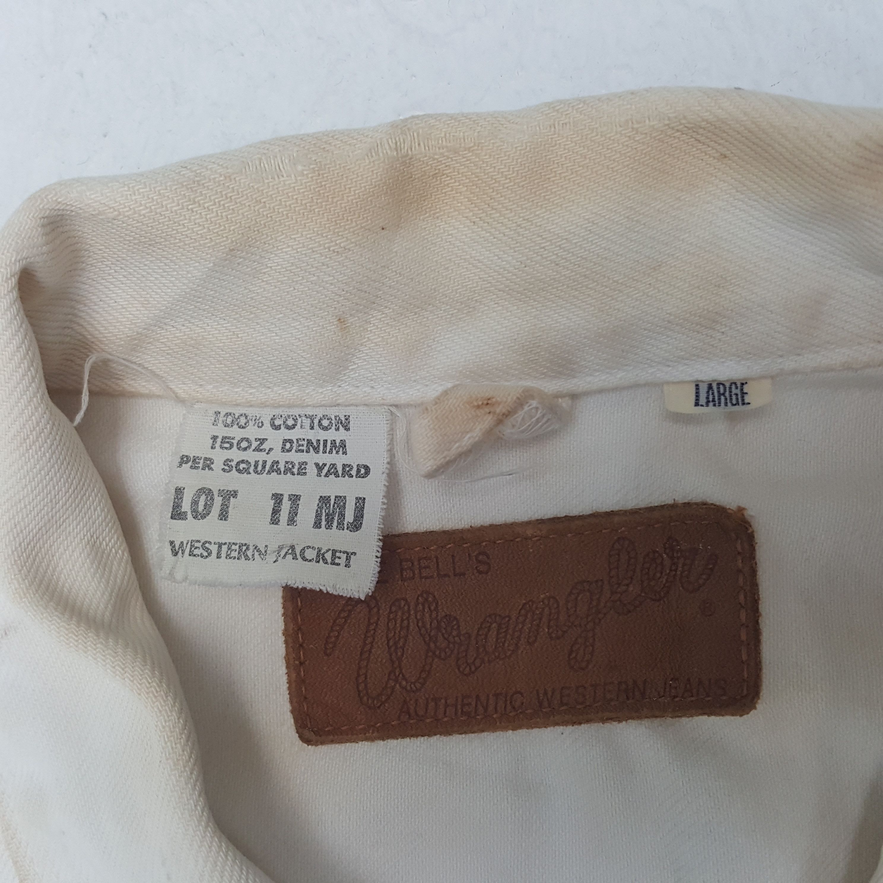 Vintage × Wrangler Vintage Wrangler Japanese Style Denim Bikers Jacket Size US M / EU 48-50 / 2 - 6 Thumbnail