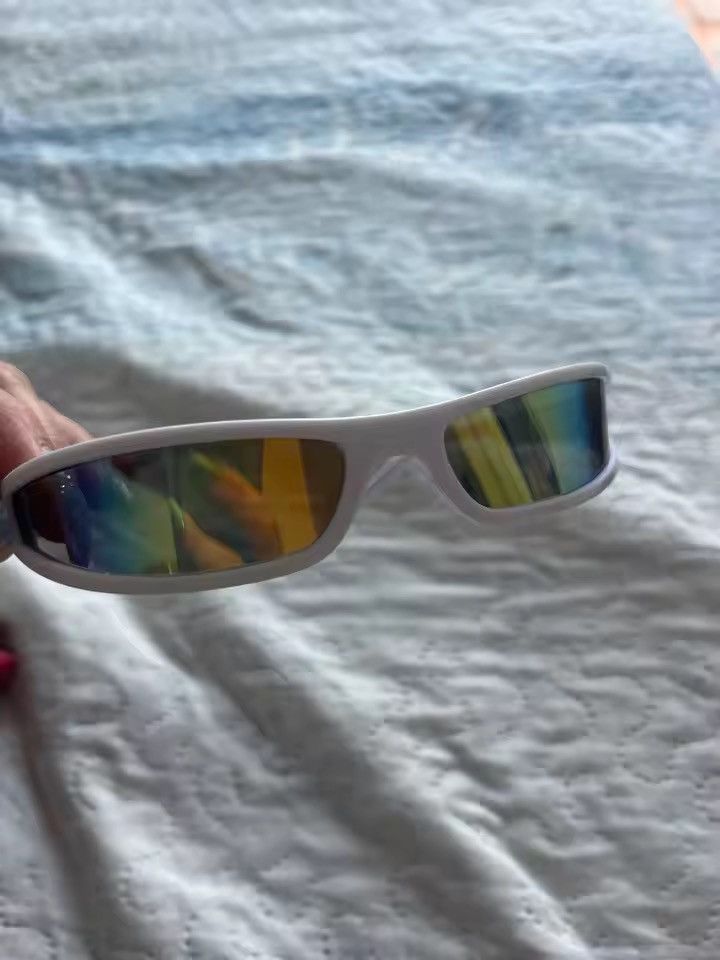 Electric Visual Narrow Rectangle Y2K Sunglasses Size ONE SIZE - 3 Thumbnail
