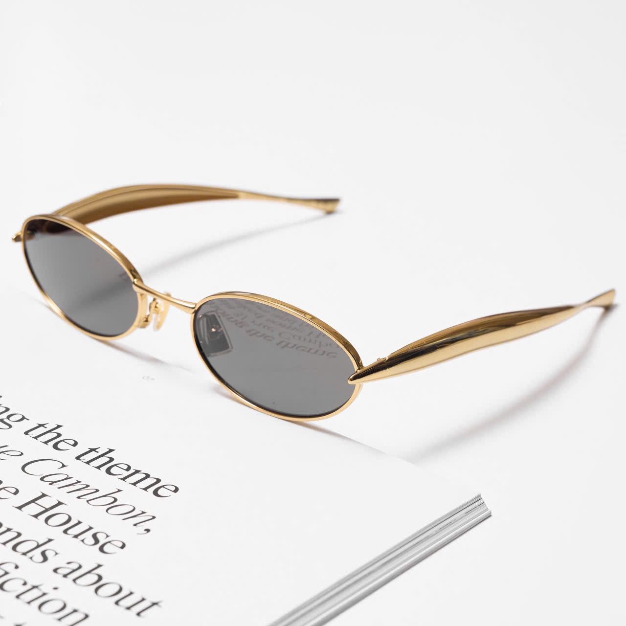Bottega Veneta BOTTEGA VENETA BV1386S 001 SUNGLASSES Size ONE SIZE - 2 Thumbnail