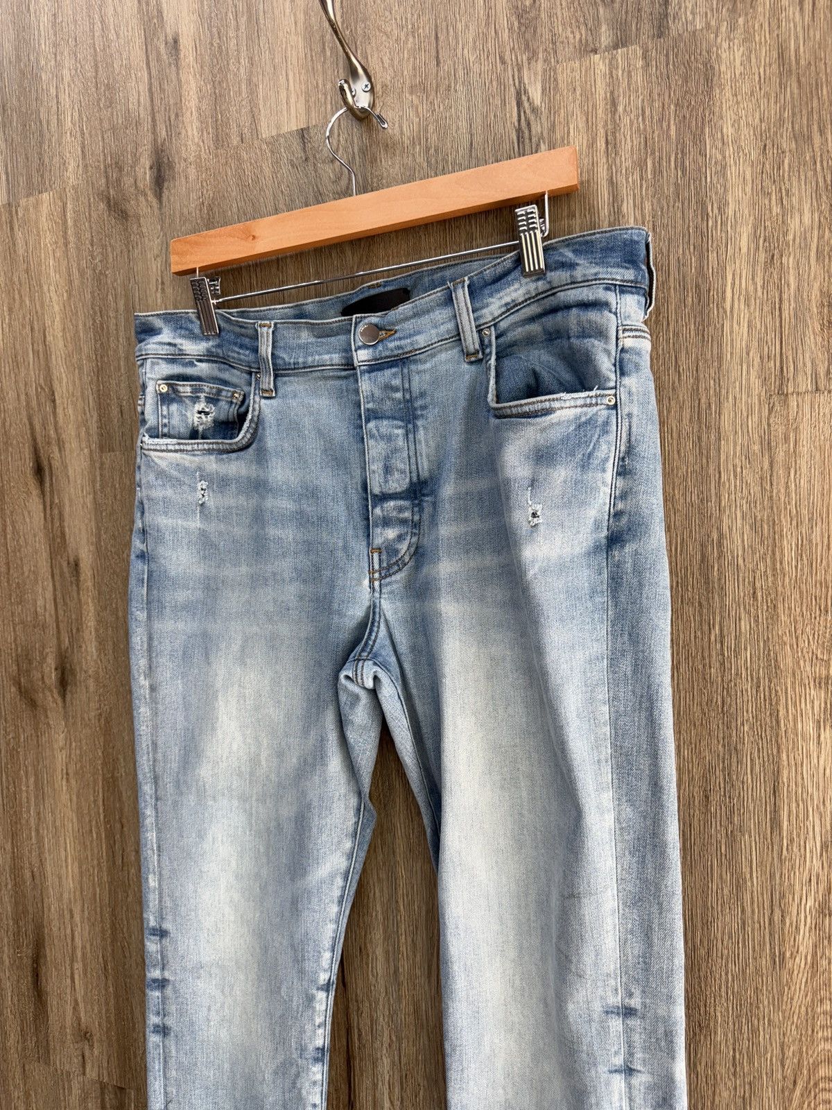 Amiri Amiri Plain Denim Jean Thrashers Size US 36 / EU 52 - 4 Thumbnail