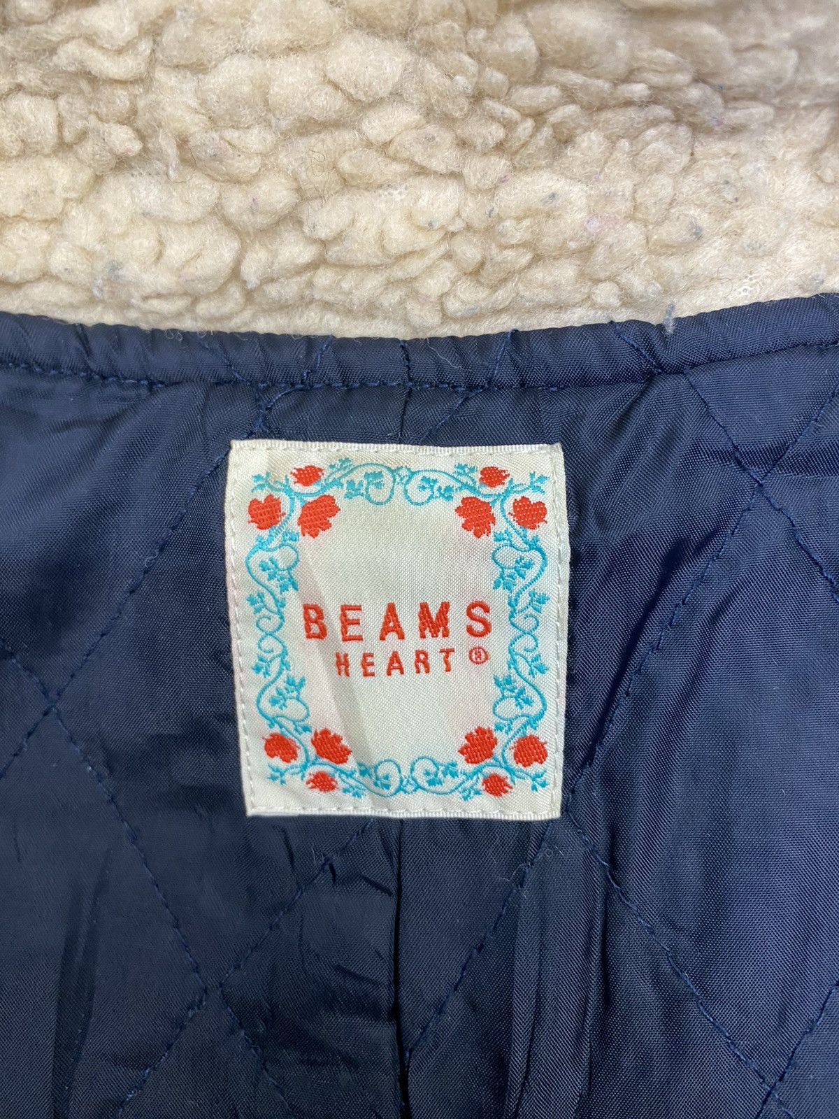 Beams Plus Beams Heart Double Collar Denim Hoodie Size M / US 6-8 / IT 42-44 - 8 Thumbnail