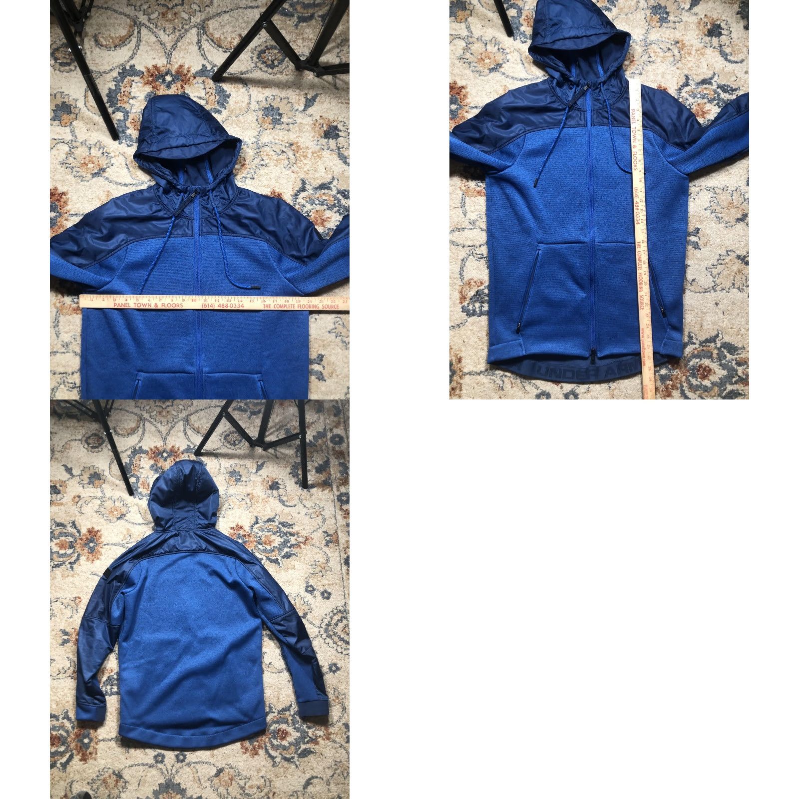 Under Armour Under Armour Jacket Mens Small Blue The Swacket Hooded Full Zip Athletic Size US S / EU 44-46 / 1 - 8 Thumbnail