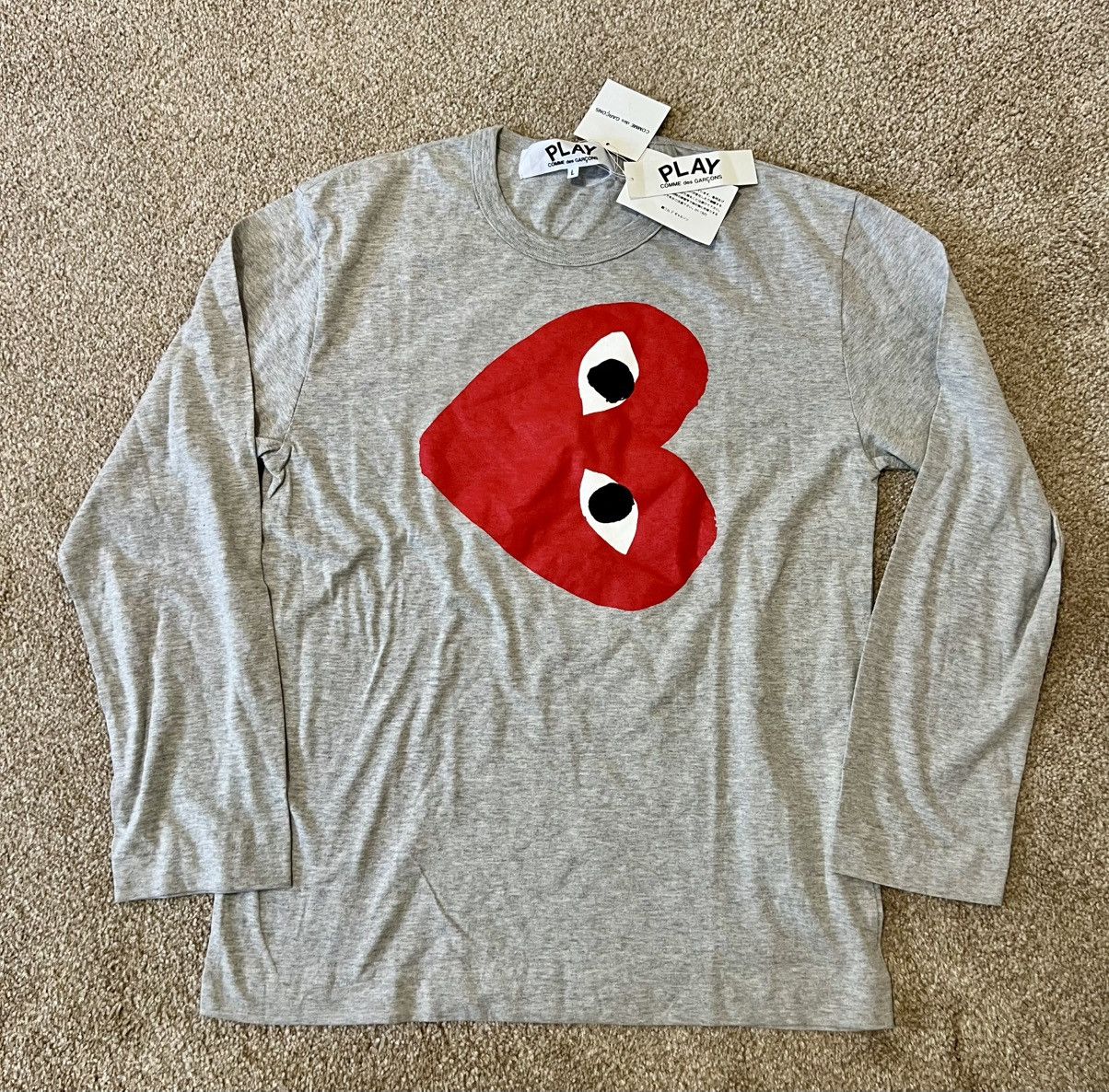 CDG by Comme des Garcons CDG long sleeve tee large Size US L / EU 52-54 / 3 - 1 Thumbnail
