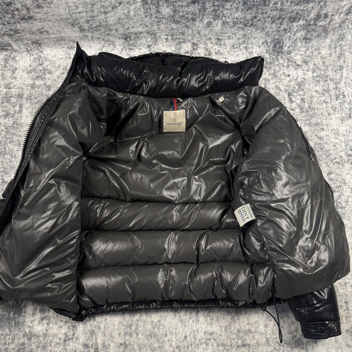 Moncler Moncler Maya Giubbotto Black Lacquer Nylon Down Pufer Jacket Size US L / EU 52-54 / 3 - 6 Thumbnail