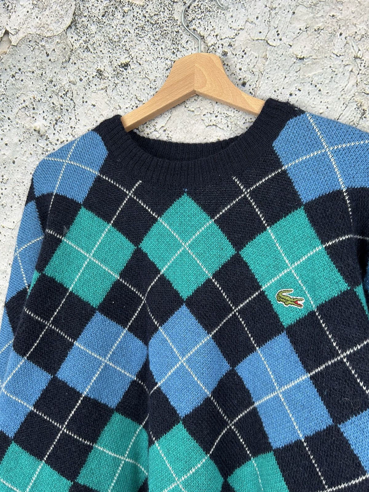 Lacoste Vintage Lacoste 90s Made in France Rare Knit Sweater Size US S / EU 44-46 / 1 - 3 Thumbnail