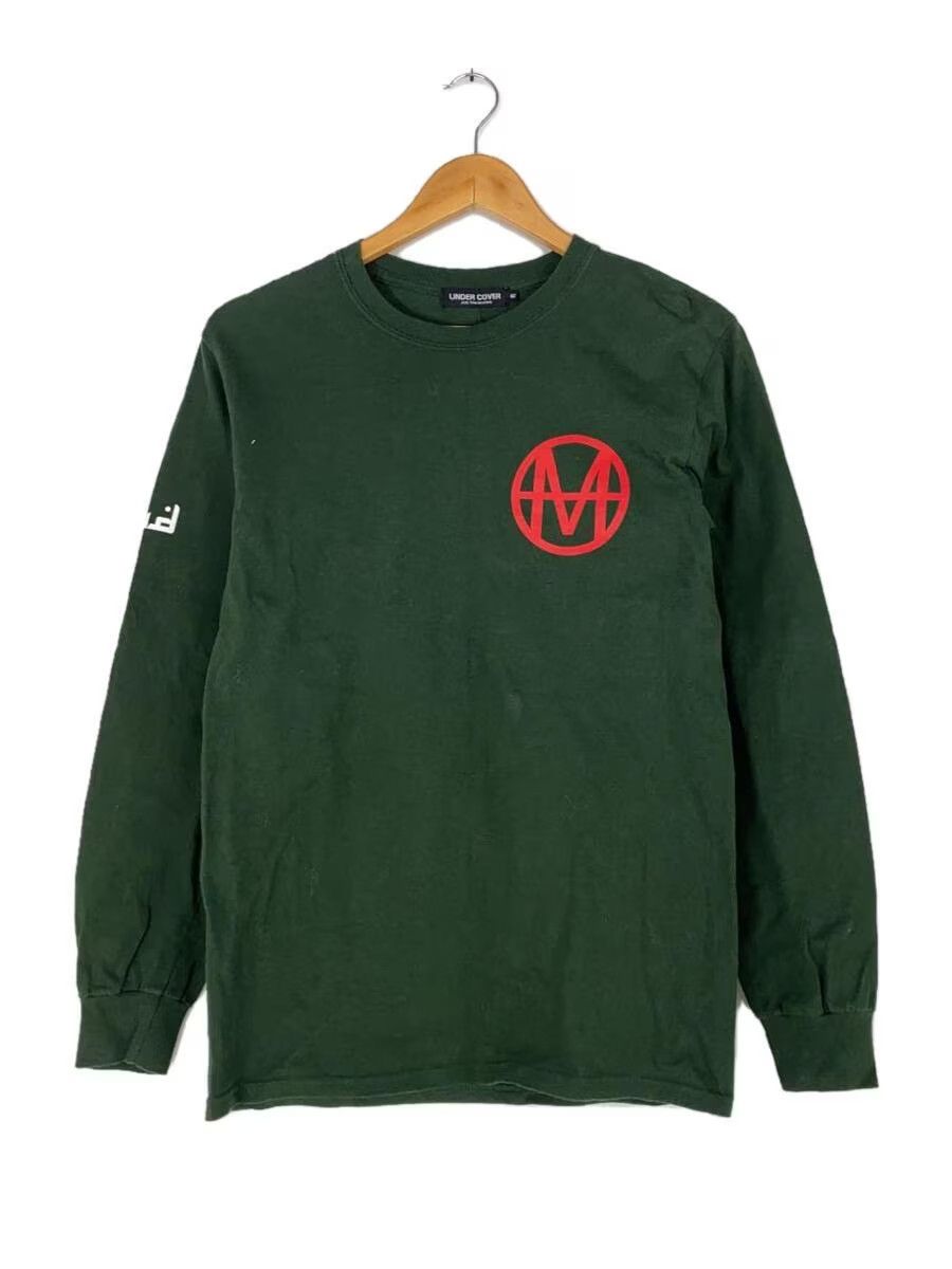 Image of Undercover Mad Store Long Sleeve Tee in Green, Men's (Size Small)