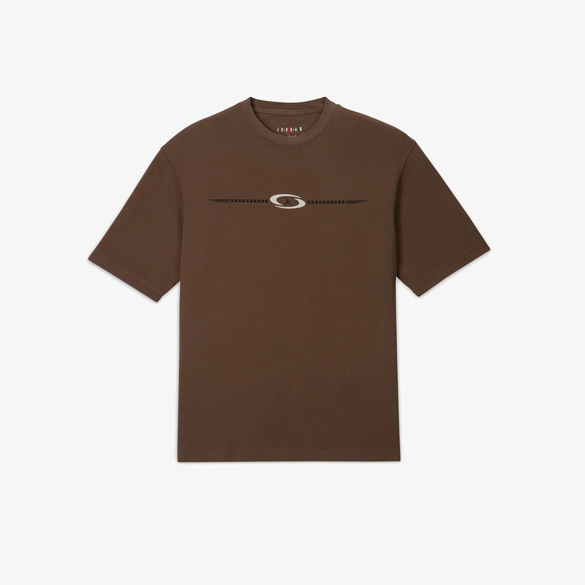 image of Jordan X Travis Scott Jumpman Jack Brown T-Shirt, Men's (Size Medium)