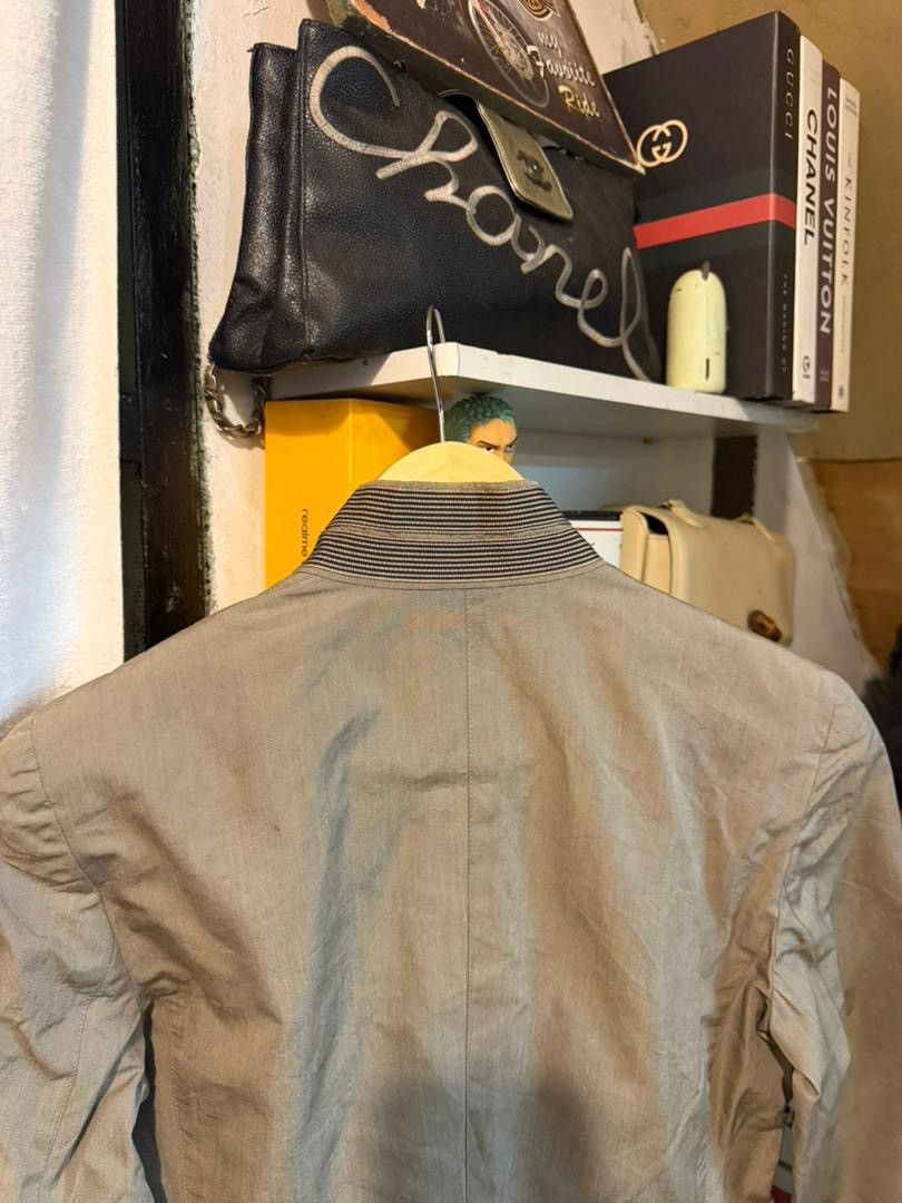 Giorgio Armani Giorgio Armani Jacket With Subtle Vertical Stripe SS07 Size XS / US 0-2 / IT 36-38 - 6 Thumbnail