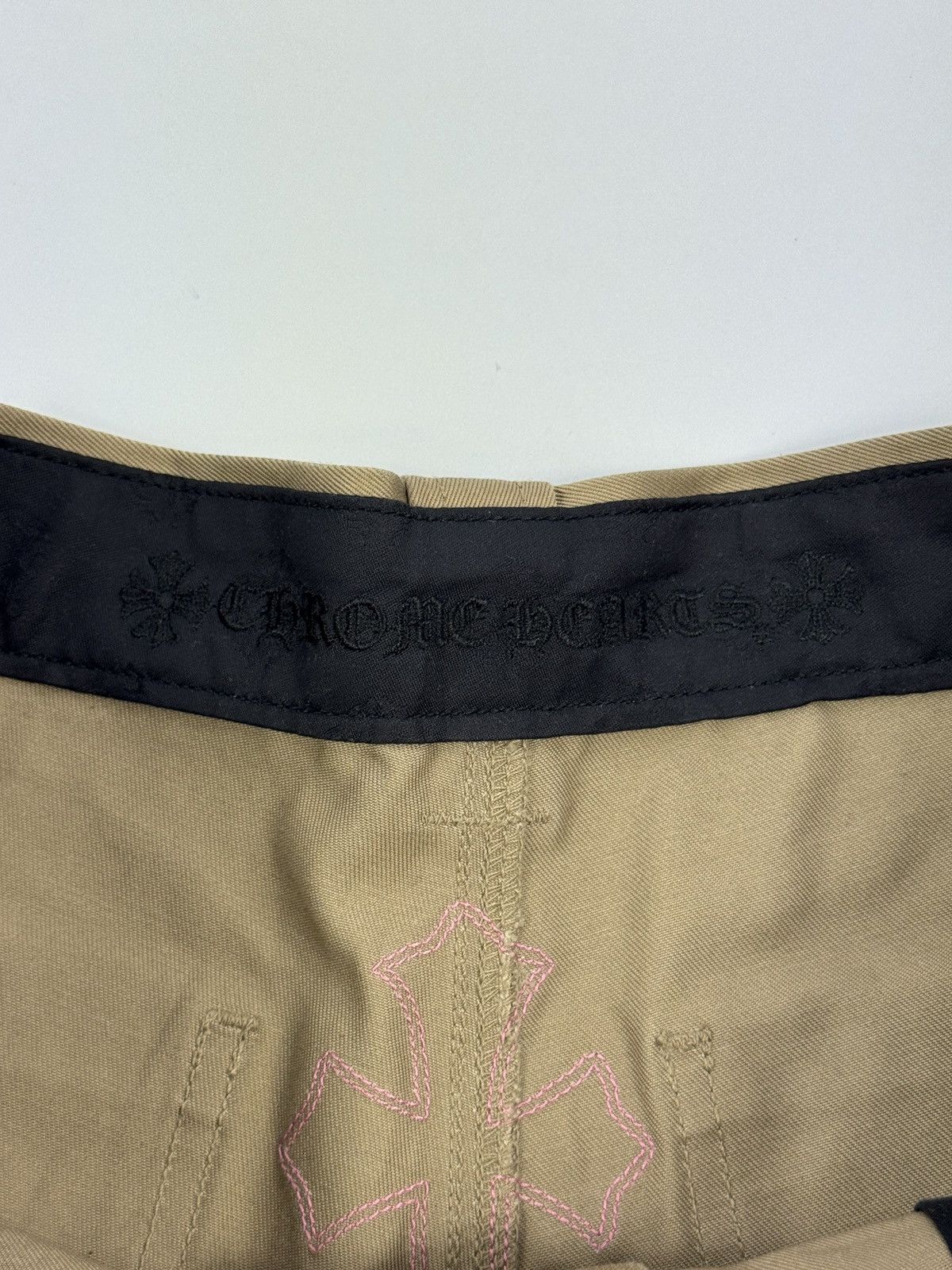 Chrome Hearts LEATHER CROSS PATCH CARPENTER PANTS Size US 36 / EU 52 - 10 Thumbnail