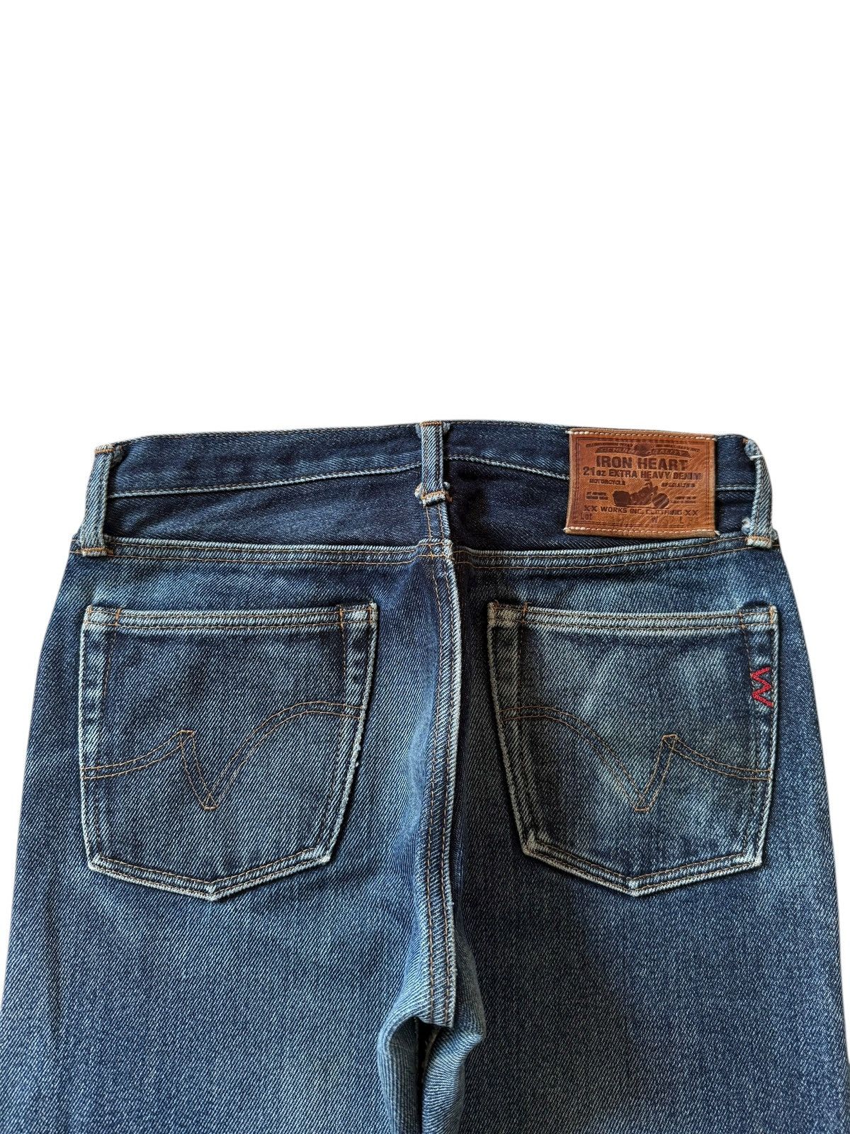 Iron Heart Vintage Japanese Iron Heart 21 Oz Loose Jeans Size US 31 - 4 Thumbnail