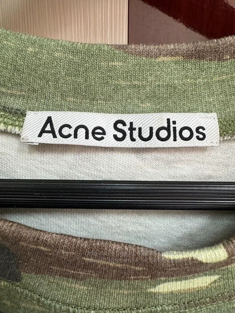 Acne Studios Acne Studios Camouflage Rhinestone Short Sleeve Tee Size US XL / EU 56 / 4 - 3 Thumbnail