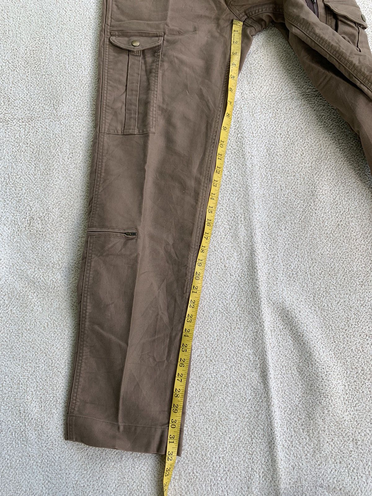 Japanese Brand × Le Grande Bleu (L.G.B.) × Vintage VTG 00s Bicolbird design Strap Cargo Pants Size US 30 / EU 46 - 14 Thumbnail