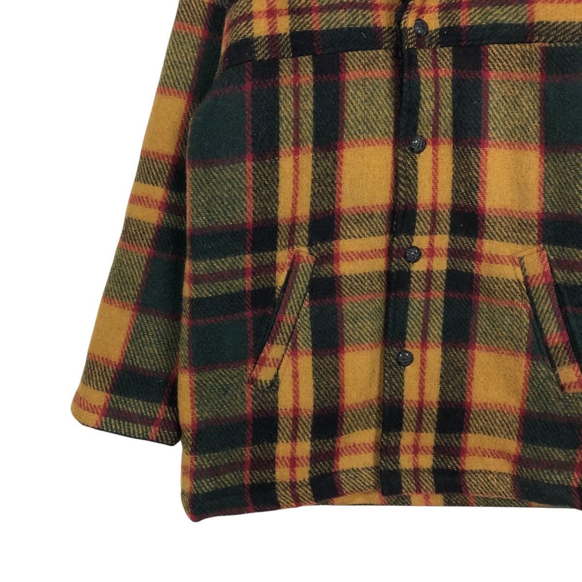 Japanese Brand 🔥VINTAGE WOOL CHORE JACKET PEAKABOO TARTAN ISSEY MIYAKE Size US L / EU 52-54 / 3 - 6 Thumbnail