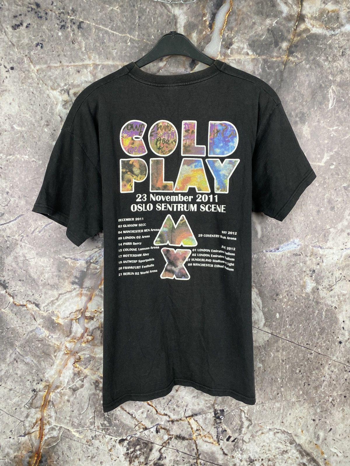 Other × Vintage Men’s Cold Play T-Shirt Rock Band Streetwear Size XL Size US XL / EU 56 / 4 - 8 Thumbnail