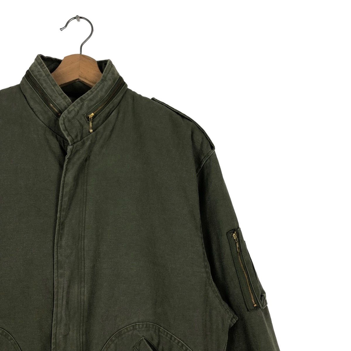 Japanese Brand 🔥90’s Vintage Bomber Jacket Riot Riot Ruck Dam Sugar Cane Size US L / EU 52-54 / 3 - 5 Thumbnail