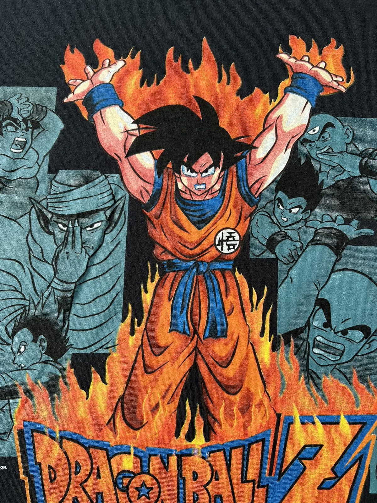 Anime Vintage 90s Dragon Ball Z DBZ Anime Black T-shirt Size US S / EU 44-46 / 1 - 6 Thumbnail