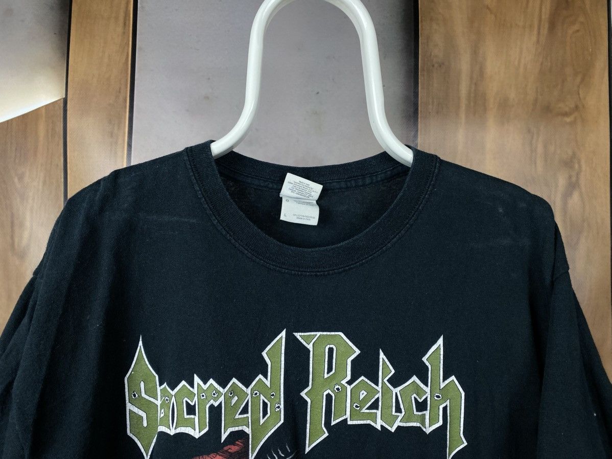 Band Tees 🎸Vintage 2009 T-Shirt Sacred Reich Sumer World Tour Tee🎸 Size US L / EU 52-54 / 3 - 6 Thumbnail