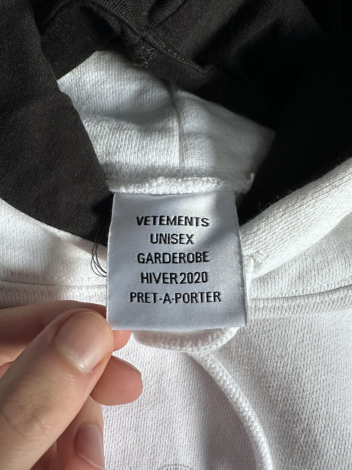 Vetements vetements aw20 runway hidden side hoodie Size US M / EU 48-50 / 2 - 6 Thumbnail