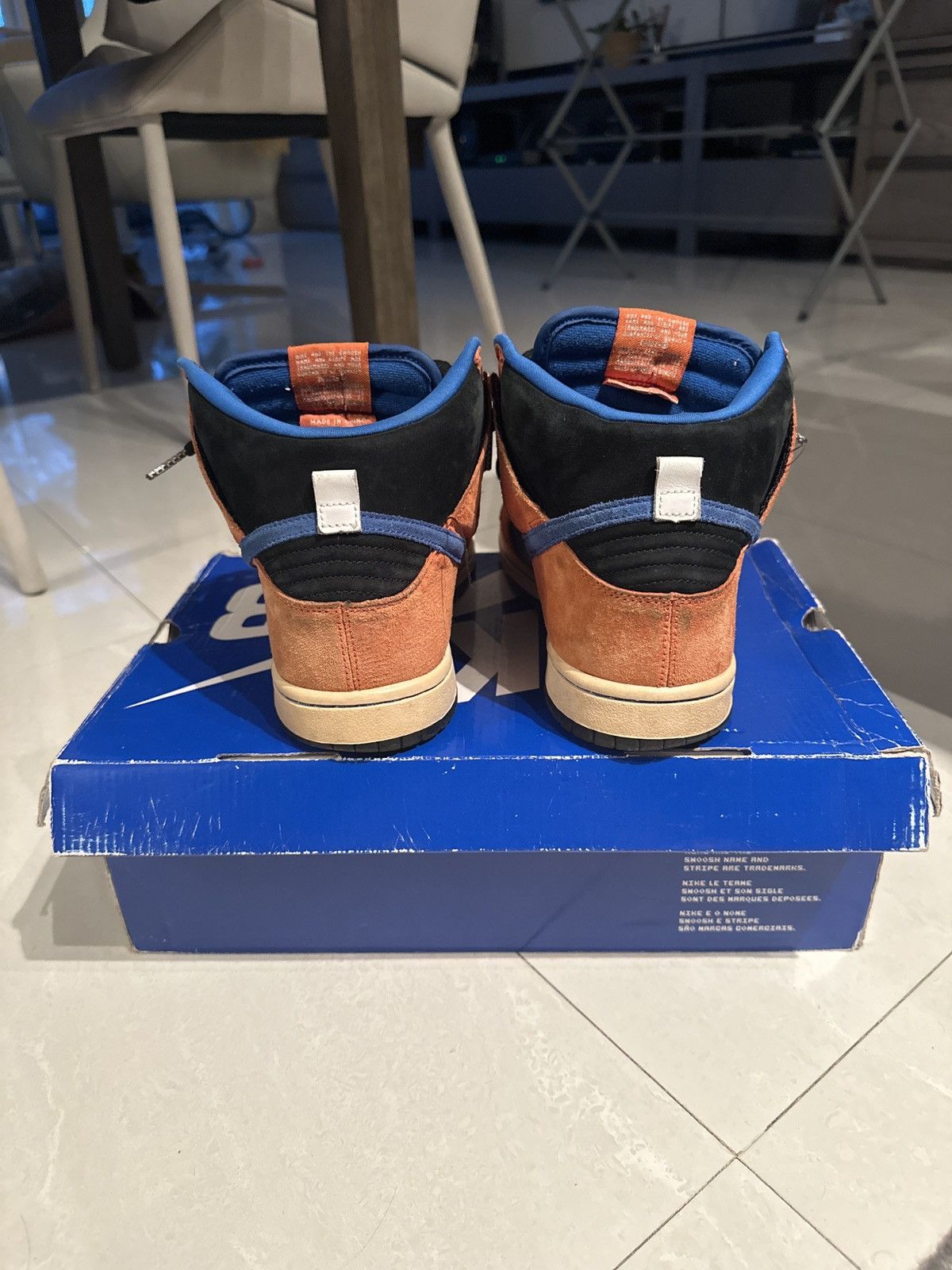 Nike SB Nike SB Dunk High Mets Knicks Size US 10 / EU 43 - 3 Thumbnail