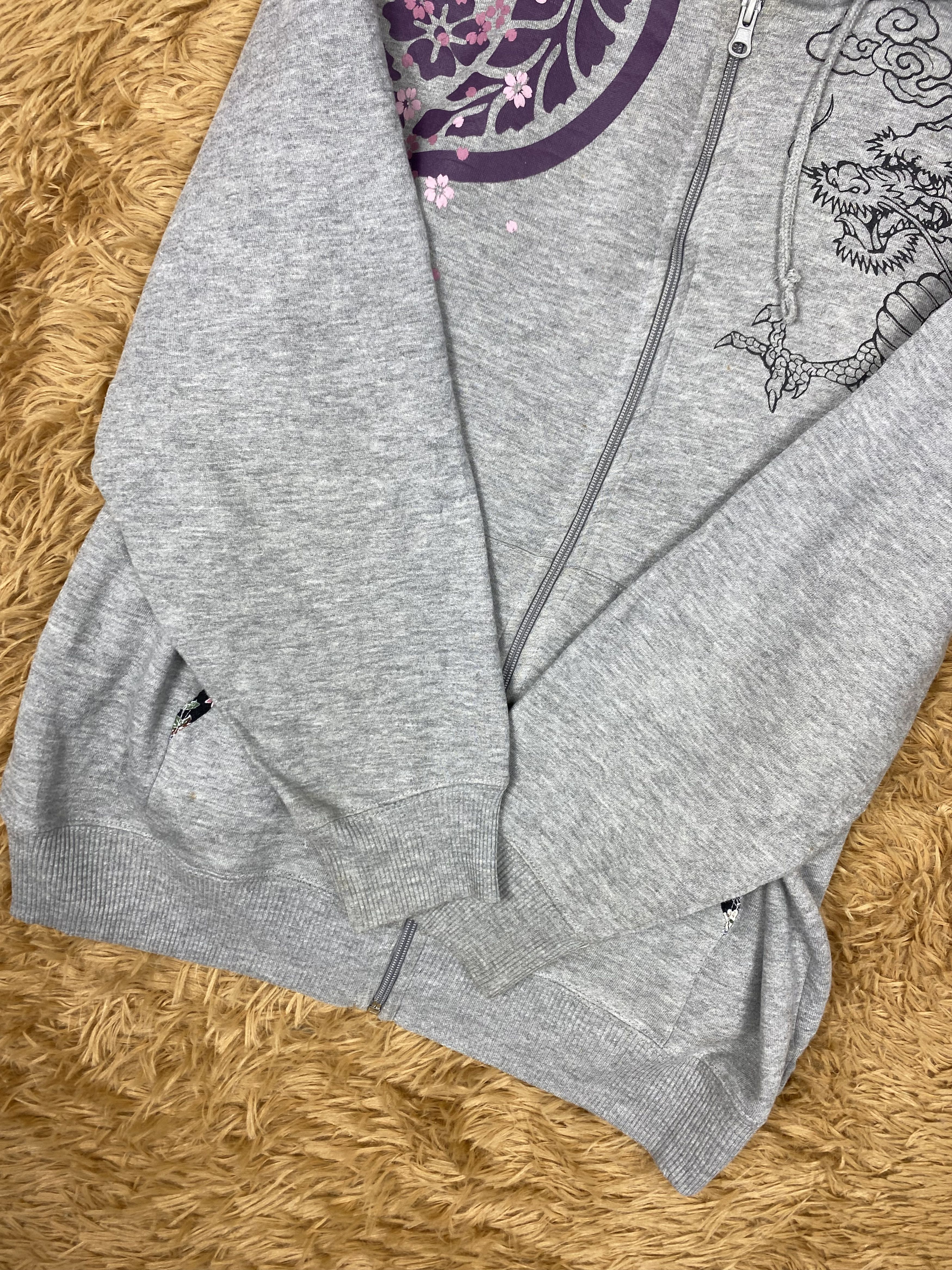 Japanese Brand Vintage Sukajan Hoodies PS0248 Size US L / EU 52-54 / 3 - 4 Thumbnail