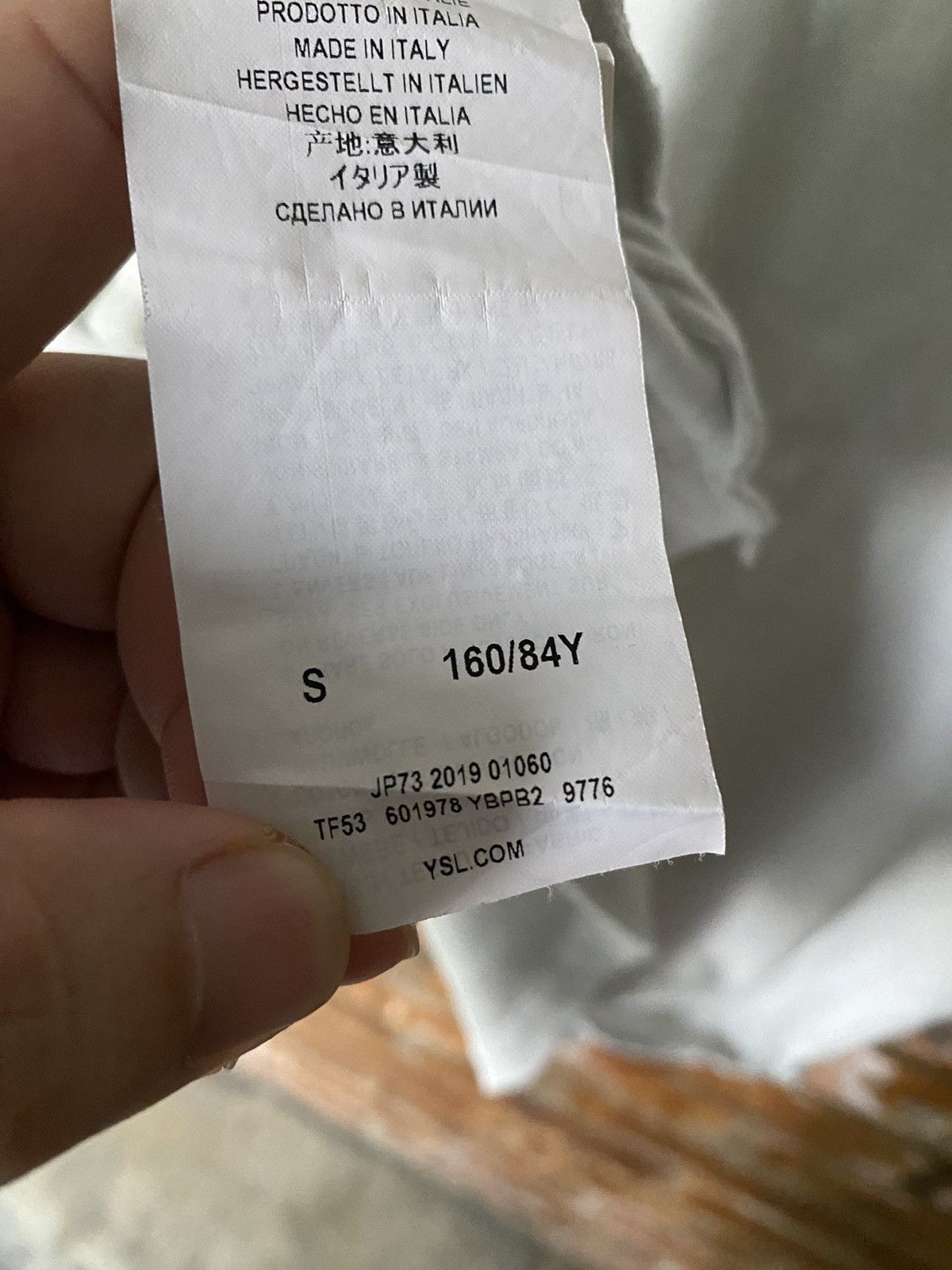 Saint Laurent Paris SS19 Saint Laurent Jardin Majorelle tee Size US M / EU 48-50 / 2 - 10 Thumbnail