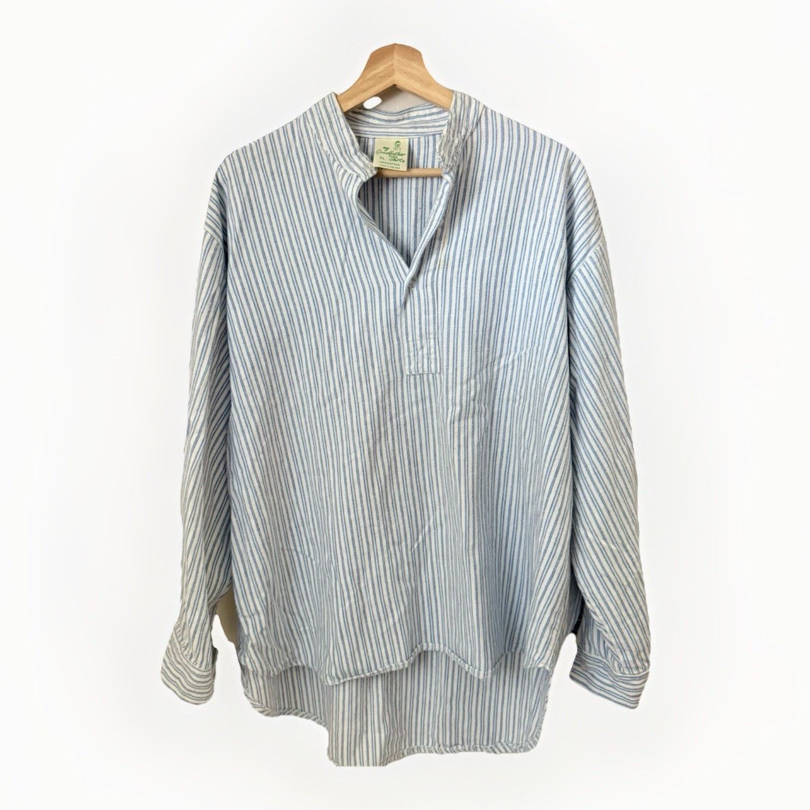 Other Irish My Grandfather Shirt Striped Ireland Western Cowboy Size US XL / EU 56 / 4 - 2 Thumbnail