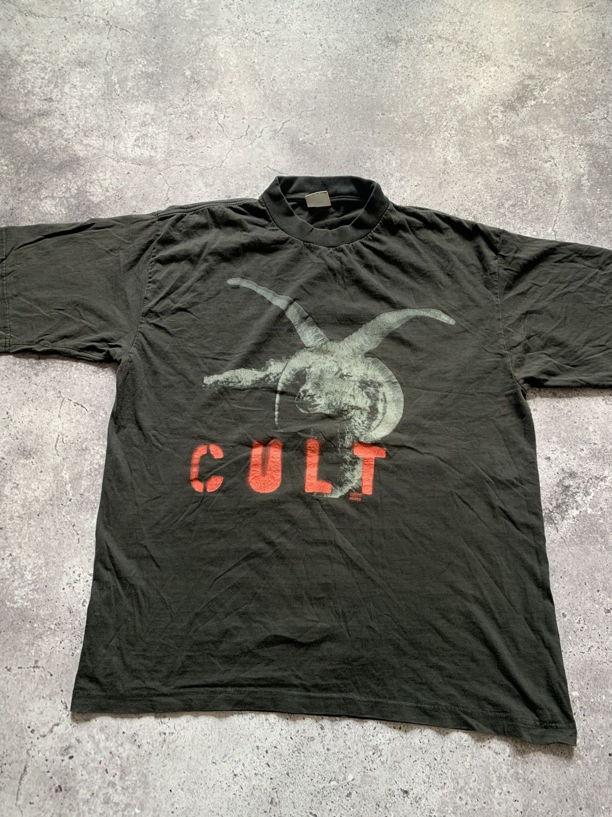 Band Tees 🔥THE CULT VINTAGE 1994 TOUR GOAT T-SHIRT Size US XL / EU 56 / 4 - 3 Thumbnail