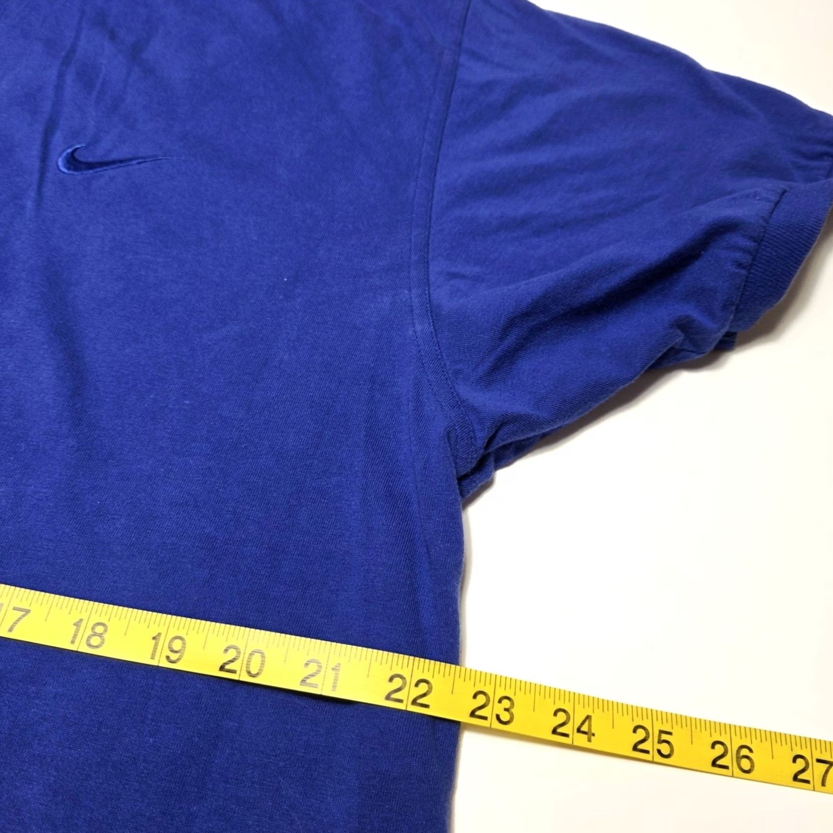 Nike VINTAGE Nike Royal Blue Polo Shirt Men L Embroidered 90s Golf White Tag Size US L / EU 52-54 / 3 - 6 Thumbnail