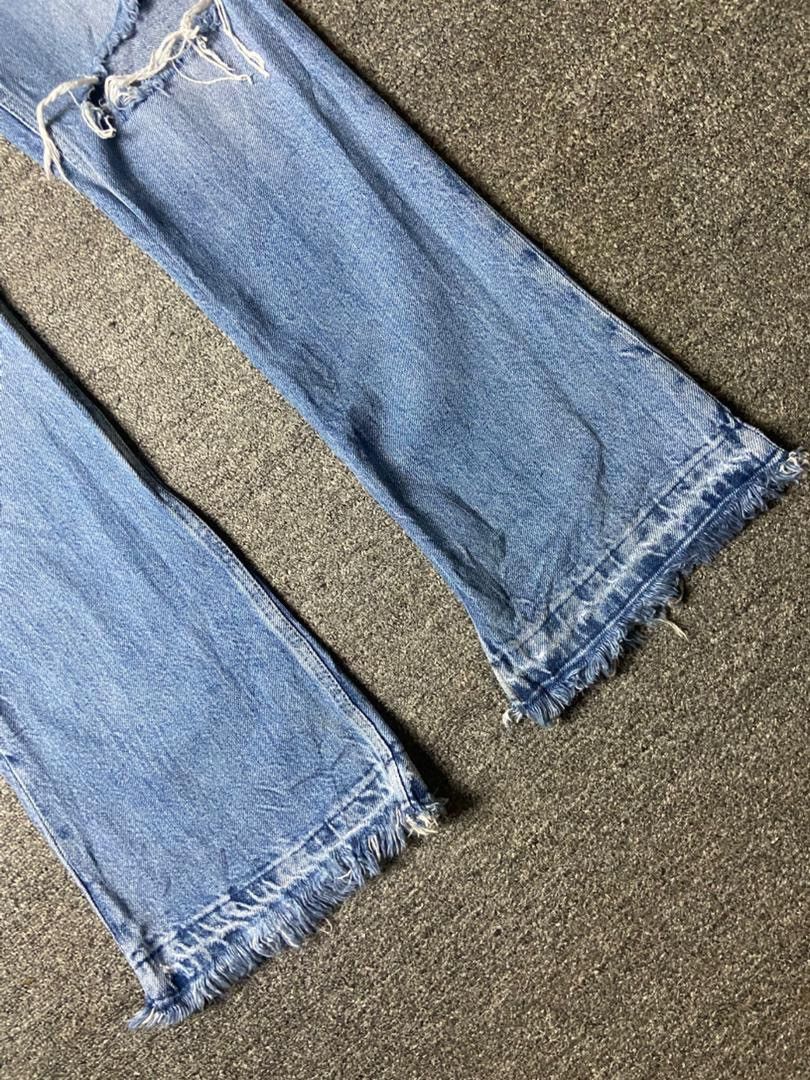 Bershka Bershka Denim Collection Flare Ripped Jeans (172) Size 28" / US 6 / IT 42 - 9 Thumbnail