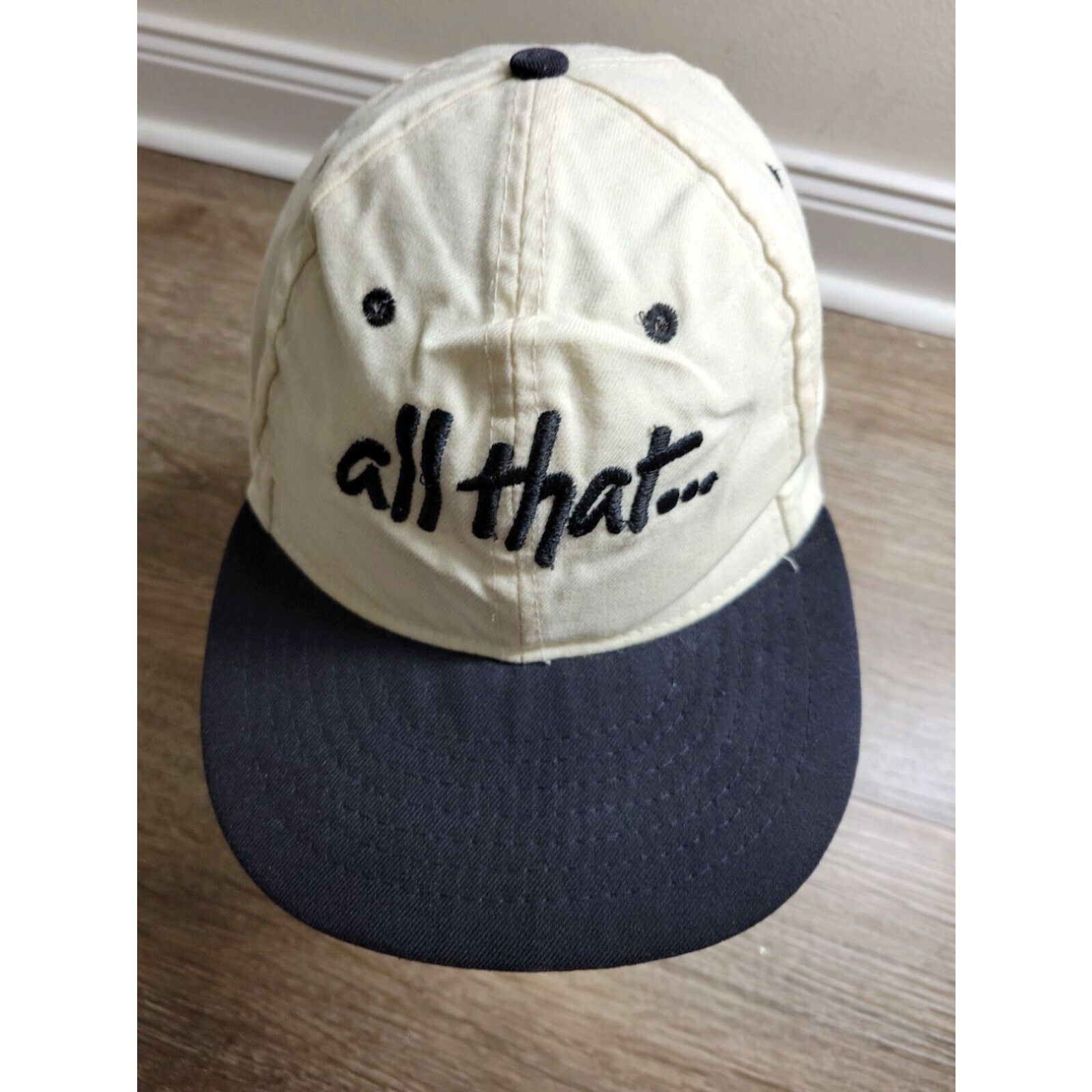 Vintage Vintage "All That" Nickelodeon Hat Snapback 40 Acres Mule Spike