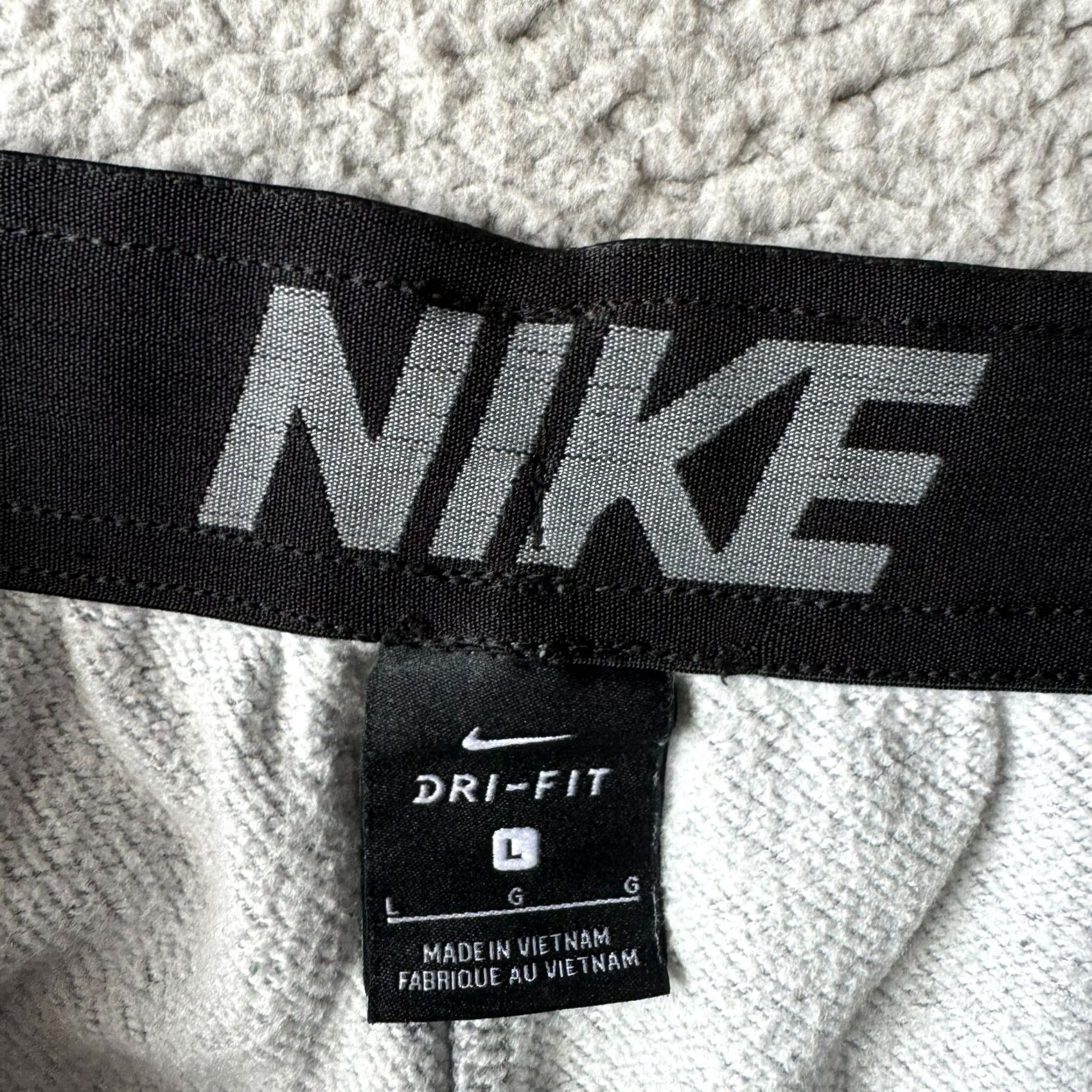 Nike Nike Dri-FIT Pants Mens Large Gray Jogger Tapered Sweat Training Fitness Pockets Drawstring Size US 32 / EU 48 - 3 Thumbnail