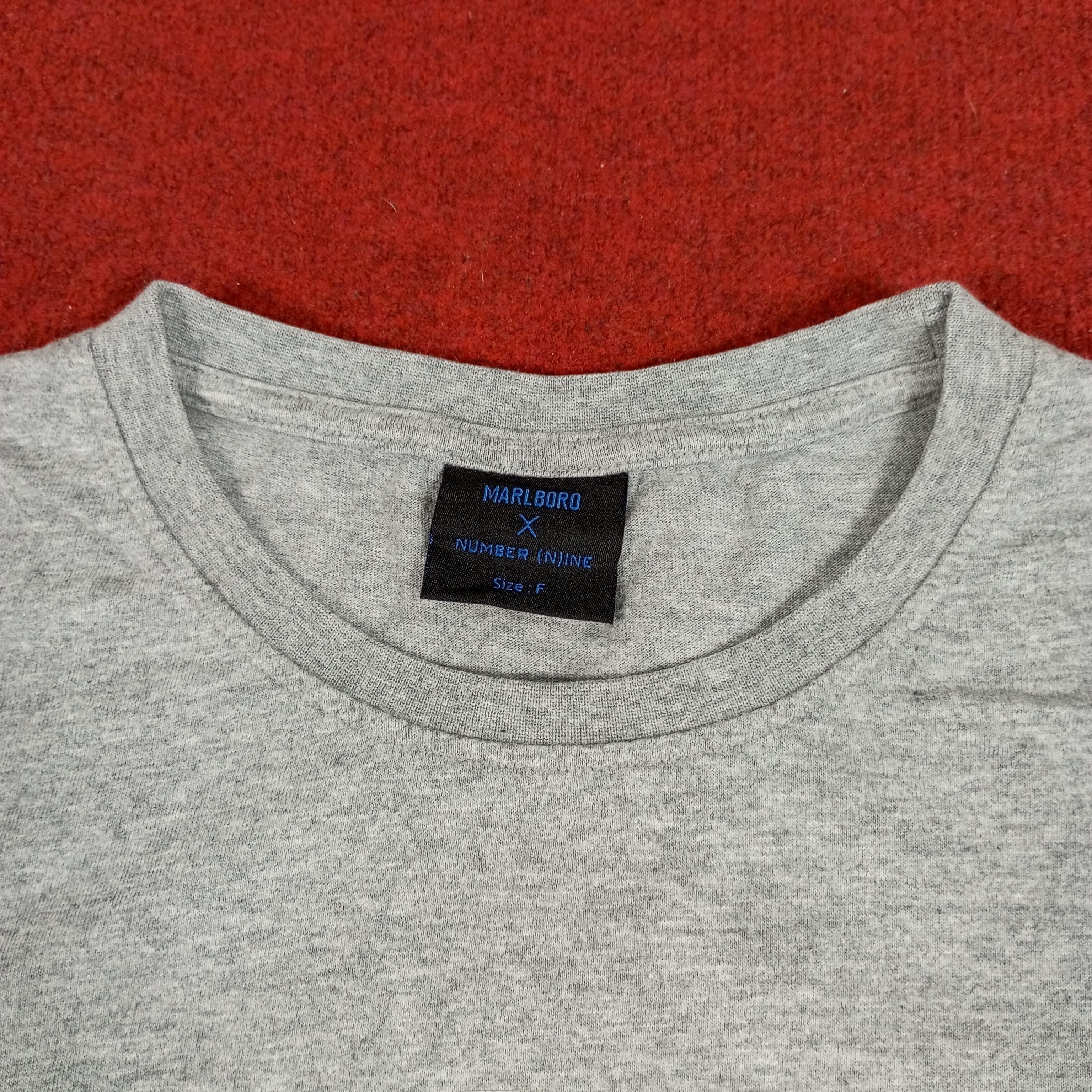 Marlboro Marlboro X Number Nine Japanese Brand Streetwear Tshirt Size US M / EU 48-50 / 2 - 5 Thumbnail