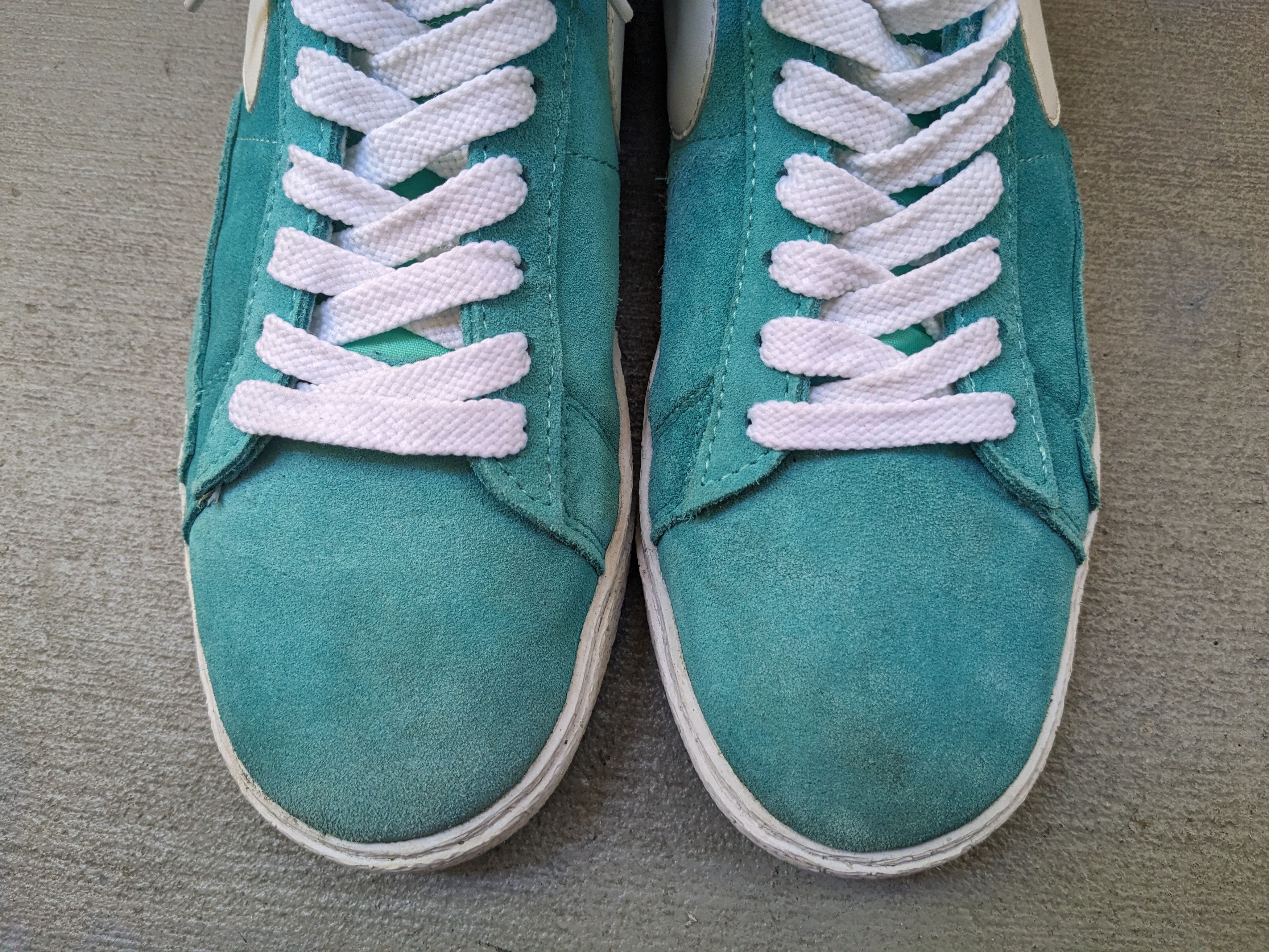 Nike Nike Blazer Premium Green Suede 511427-302 High Size US 10 / EU 43 - 5 Thumbnail