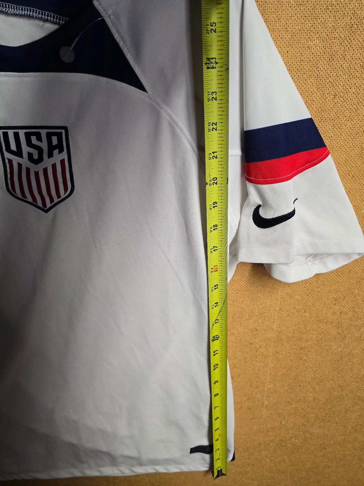 Nike Nike Team USA 22/23 Stadium Home White Soccer Jersey, Size M Size US M / EU 48-50 / 2 - 5 Thumbnail