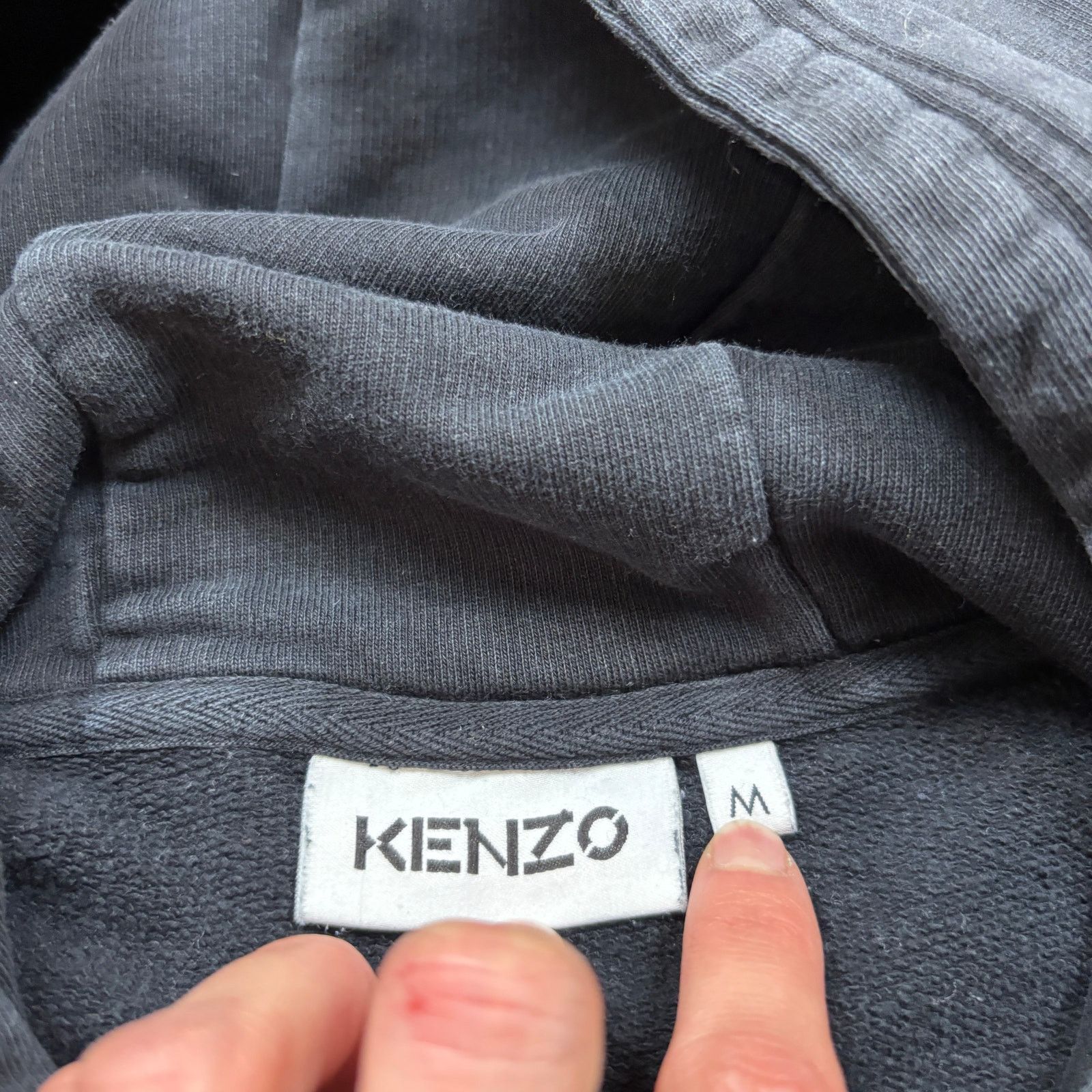 Kenzo Kenzo Embroidered Spellout Rainbow Logo Oversized Hoodie M Size US M / EU 48-50 / 2 - 6 Thumbnail