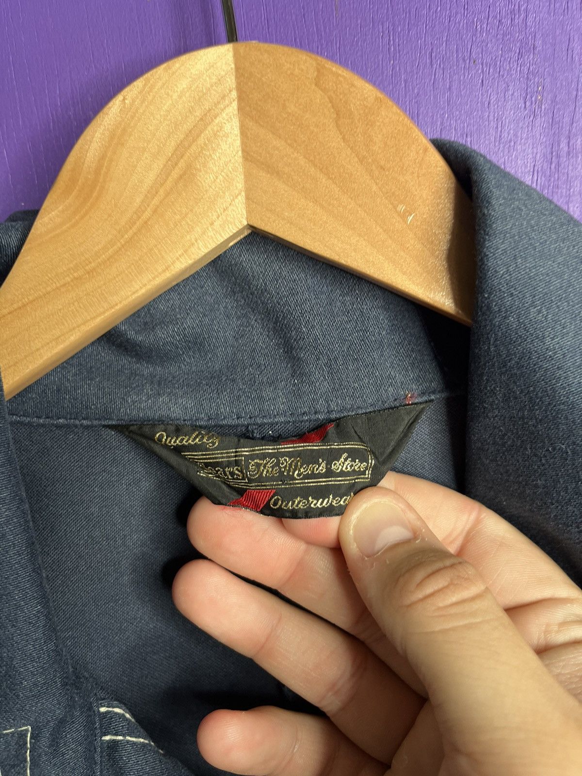 Sears × Vintage Vintage 70s Sears suede light button up shirt Size US M / EU 48-50 / 2 - 4 Thumbnail