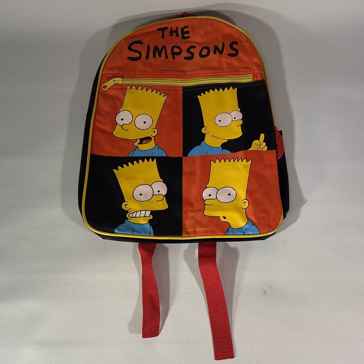 The Simpsons Vintage 90s The Simpsons Bags Many Faces of Bart Backpack Size ONE SIZE - 2 Thumbnail