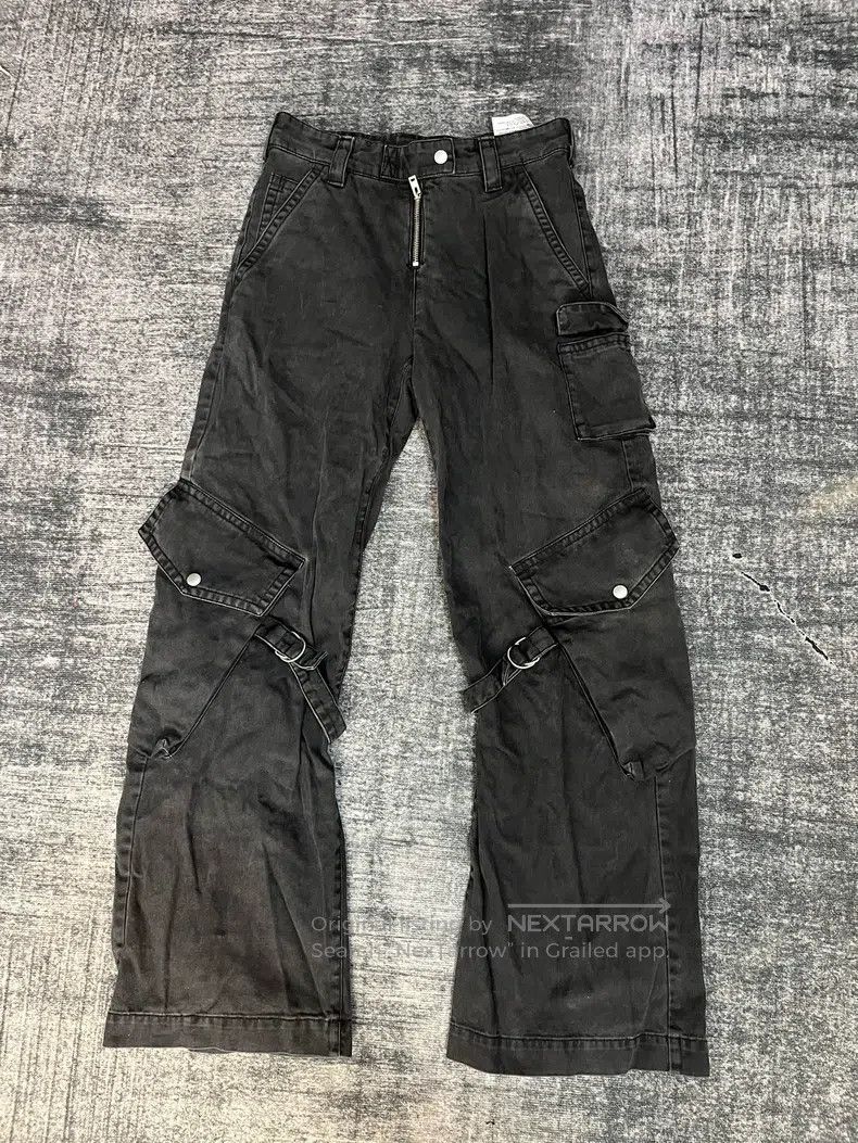 Acne Studios Acne Studios Wide flare heavy-duty workwear solid color zi Size 42" / US 20 - 1 Thumbnail