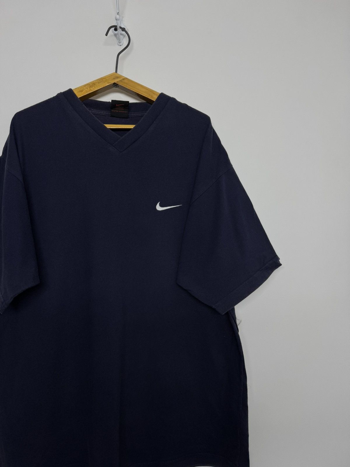 Nike Vintage Nike Swoosh T-Shirt 90’s Size US M / EU 48-50 / 2 - 1 Thumbnail