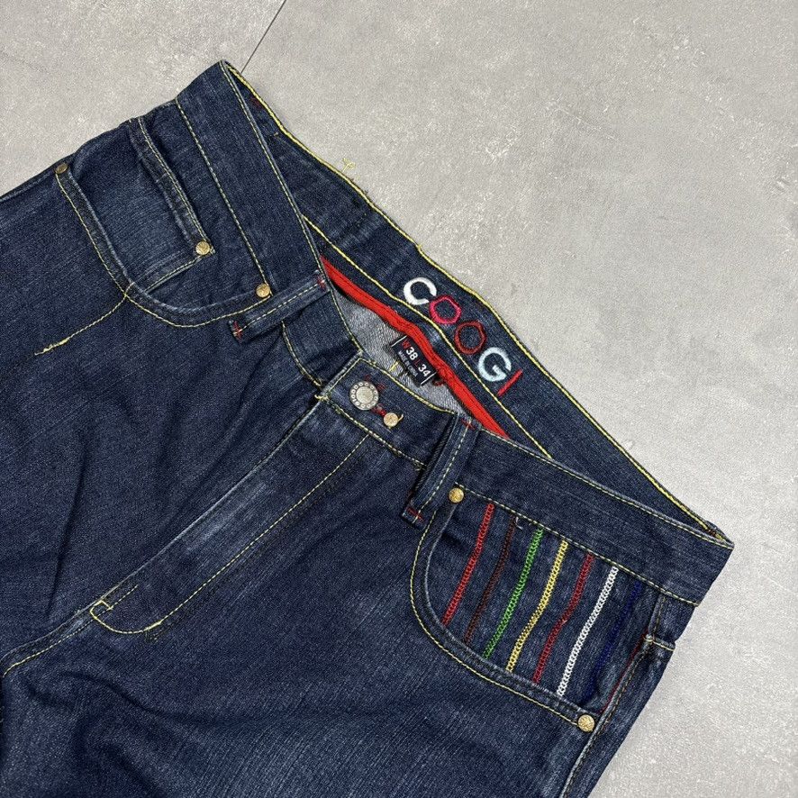Coogi 90s COOGI heavyweight Baggz wide leg Jeans Biggie Size US 37 - 4 Thumbnail