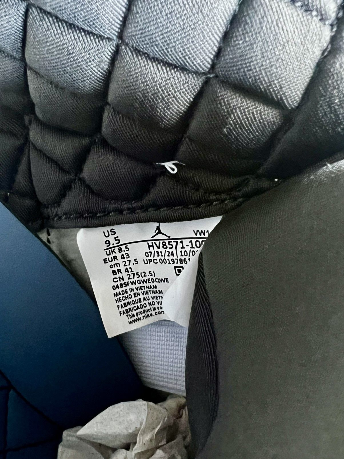 Jordan Brand × Nike Rare Ama Maniere Jordan 3 Diffused Blue Size US 9.5 / EU 42-43 - 11 Thumbnail