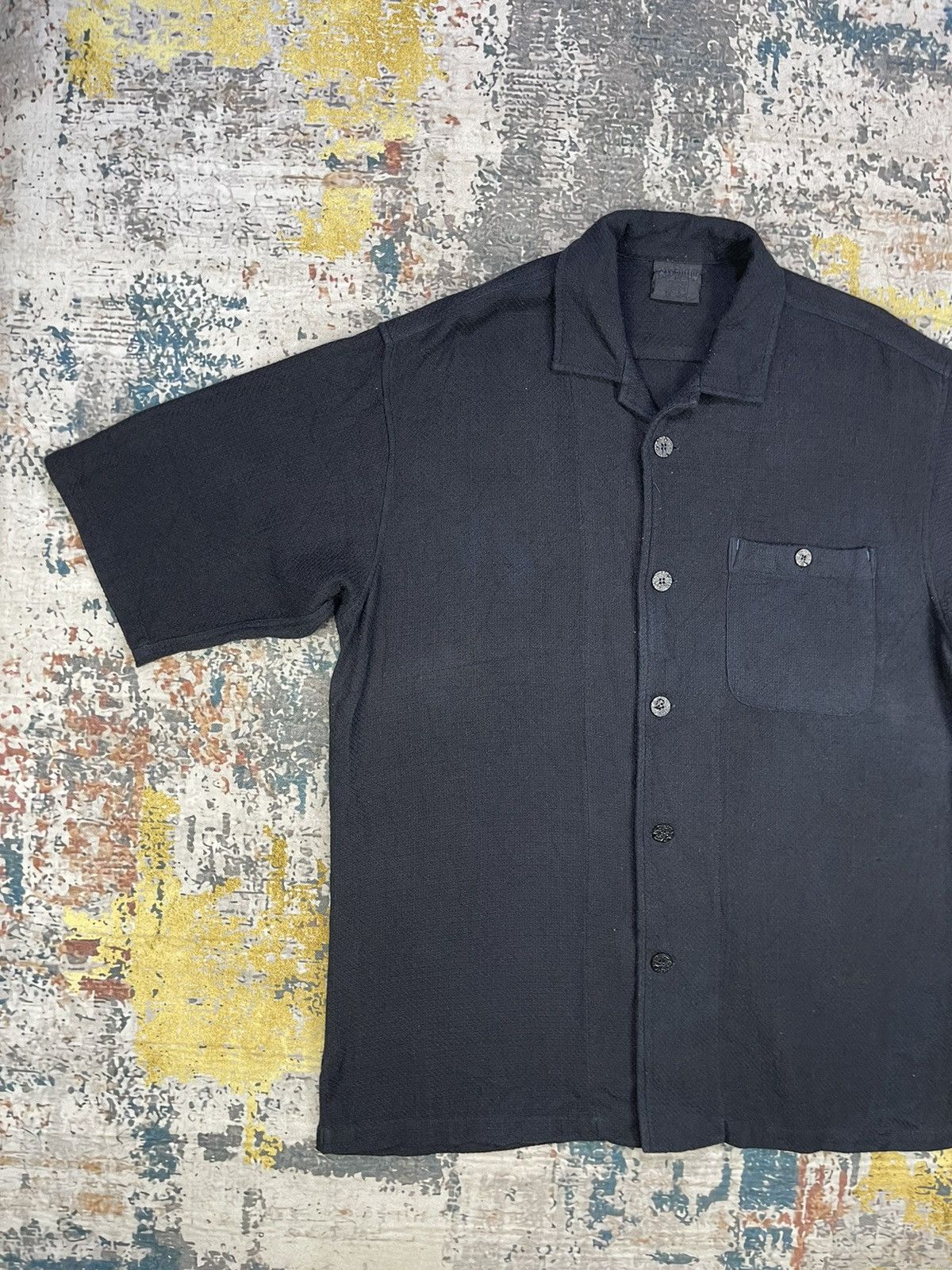 Beauty Beast Backhit Skull Destroyer Cotton Button Down Shirt Size US L / EU 52-54 / 3 - 6 Thumbnail