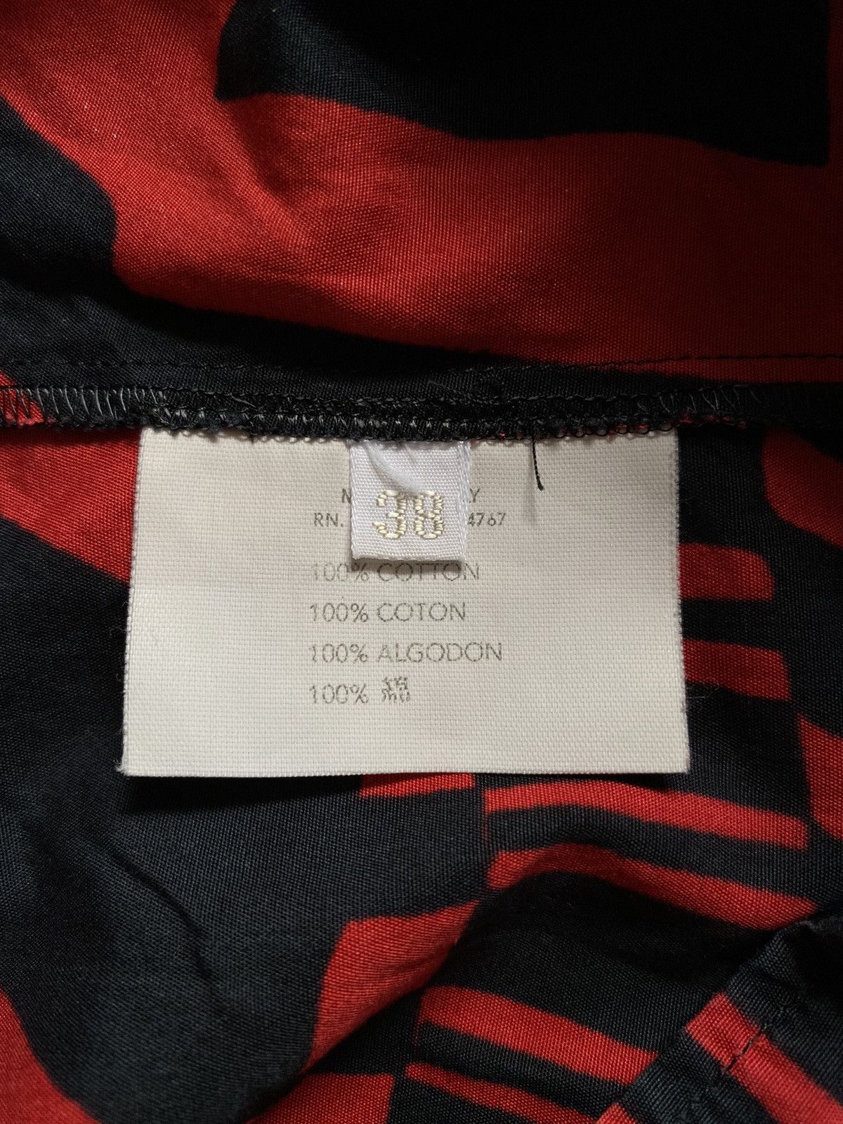 Miu Miu Miu Miu SS01 Geometric Pattern Shirt Size XS / US 0-2 / IT 36-38 - 9 Thumbnail