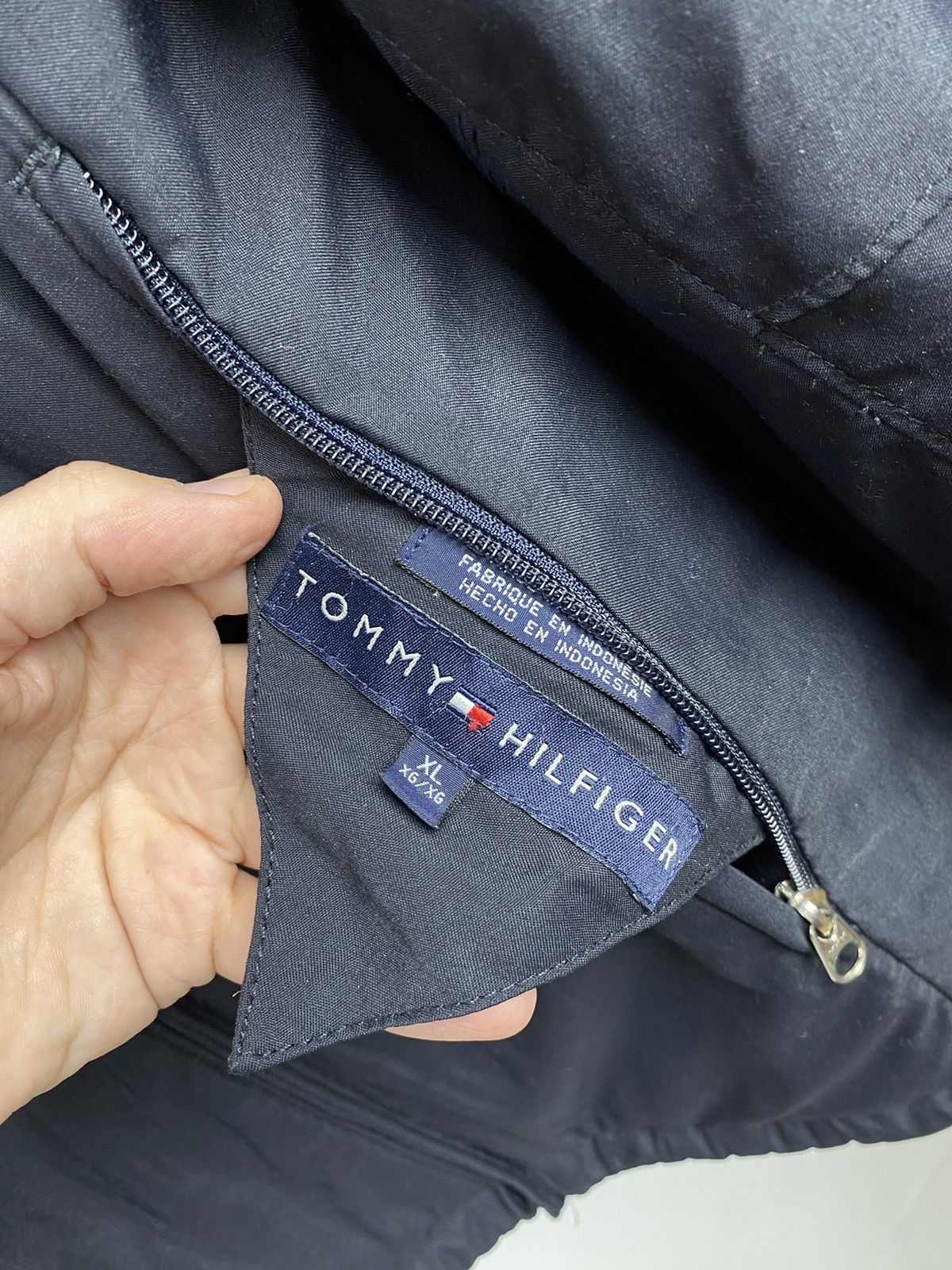 Tommy Hilfiger × Vintage Tommy Hilfiger Warm Reversible Jacket Hooded size XL Size US XL / EU 56 / 4 - 11 Thumbnail