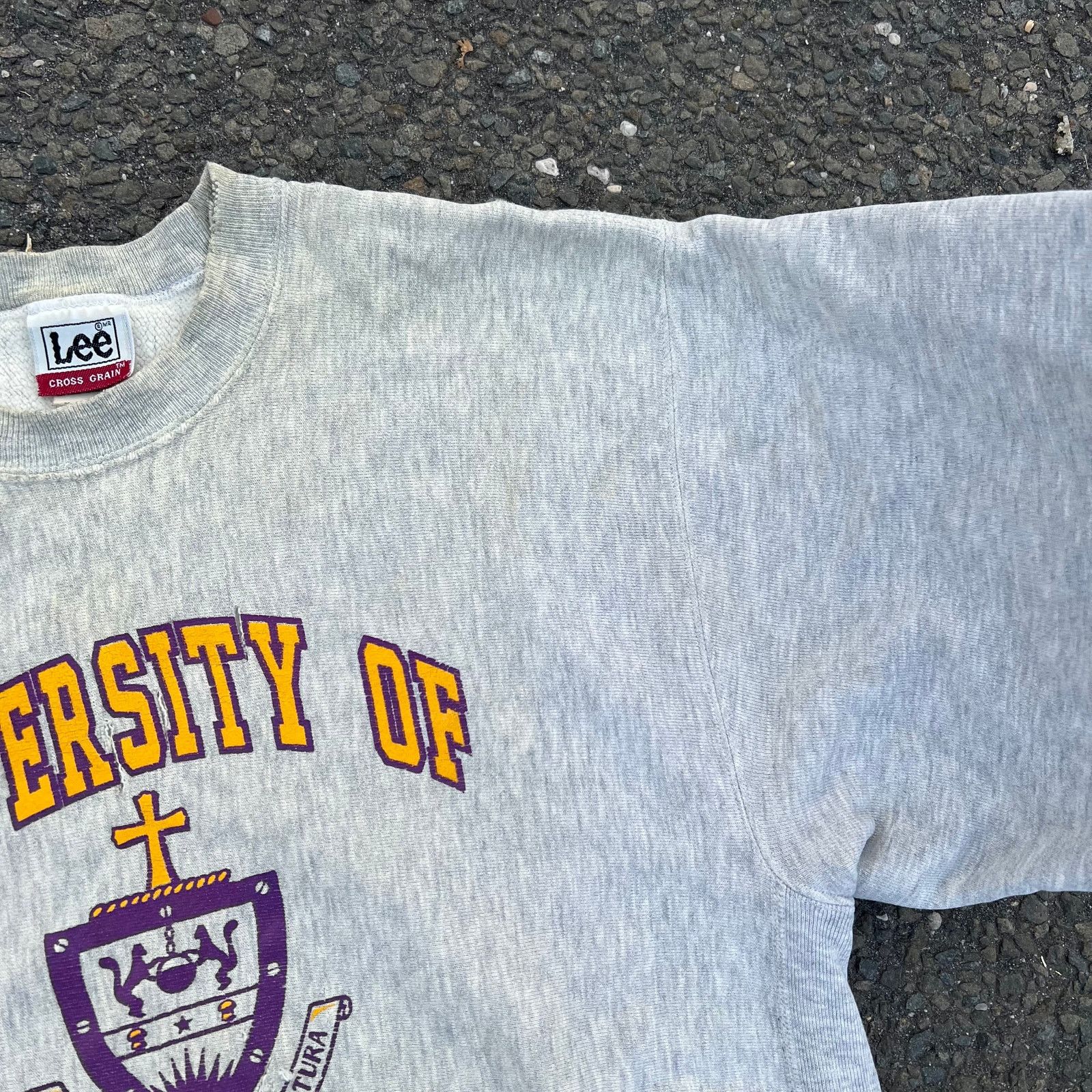 Lee Vintage Scranton pro weave cross grain crewneck sweatshirt Size US XL / EU 56 / 4 - 6 Thumbnail