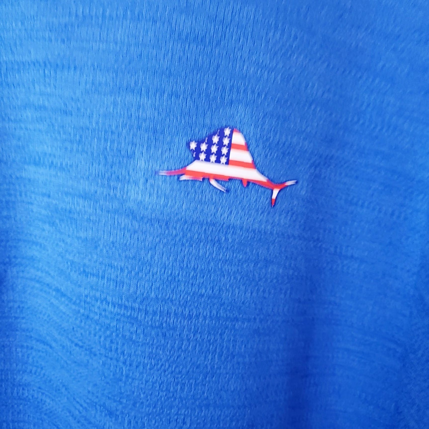 Vintage Ocean & Coast Polo Shirt Men's 3XL Blue Short Sleeve Collared Button Front Fish Logo Pattern Heathered Regular Fit Shirt Size US XXL / EU 58 / 5 - 6 Thumbnail