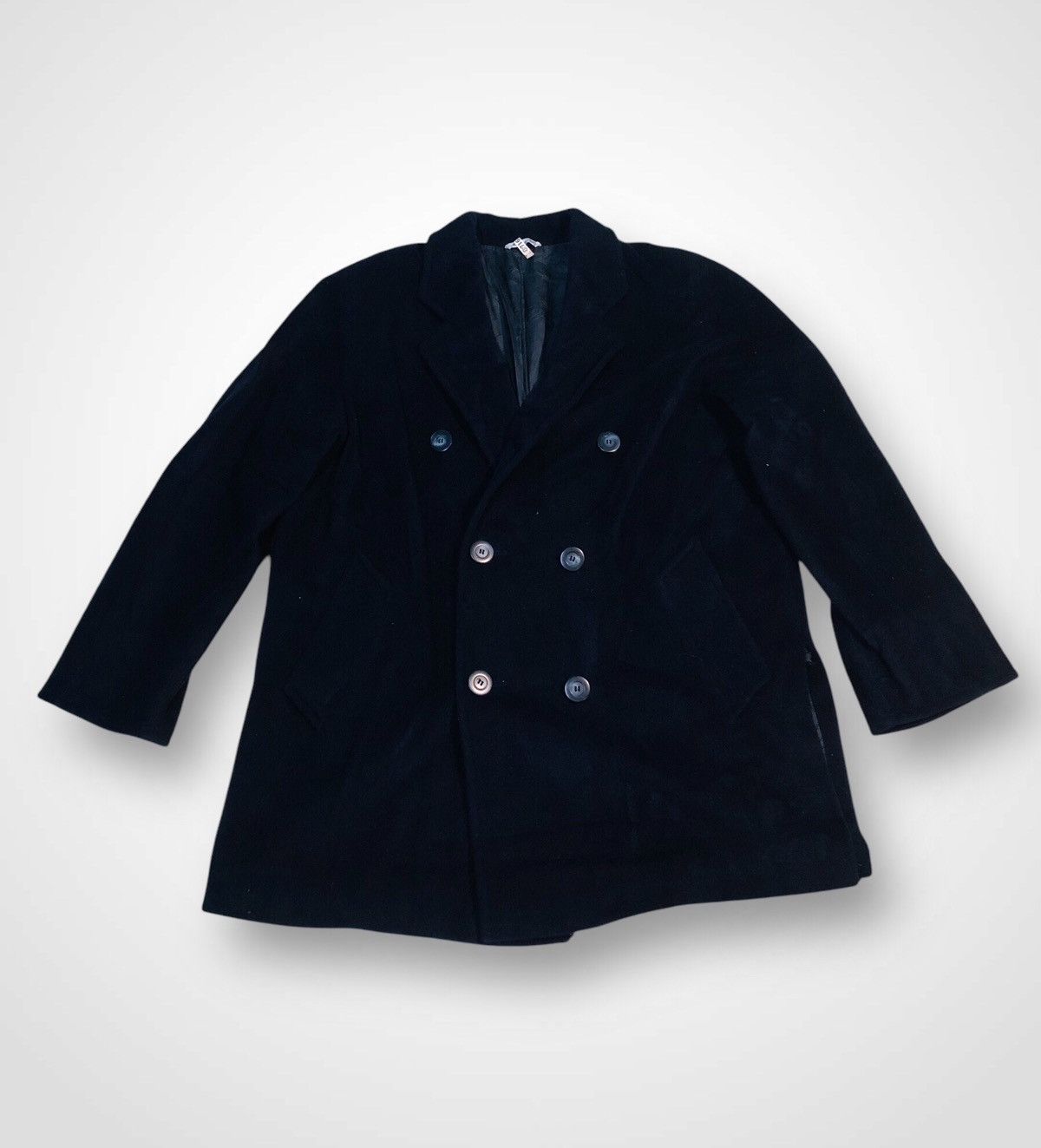 Japanese Brand Marina Rinaldi Double Brested Jacket (27) Size US L / EU 52-54 / 3 - 1 Thumbnail